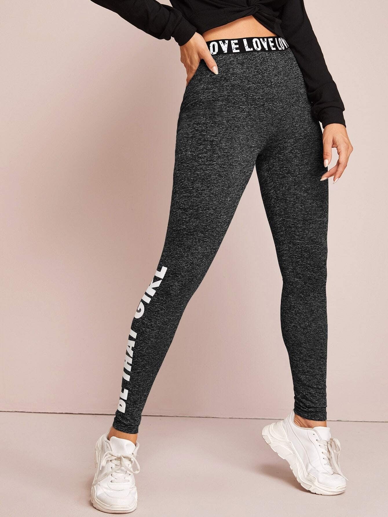 Be That Girl - Comfortable Women's Lowers with Graphic Print