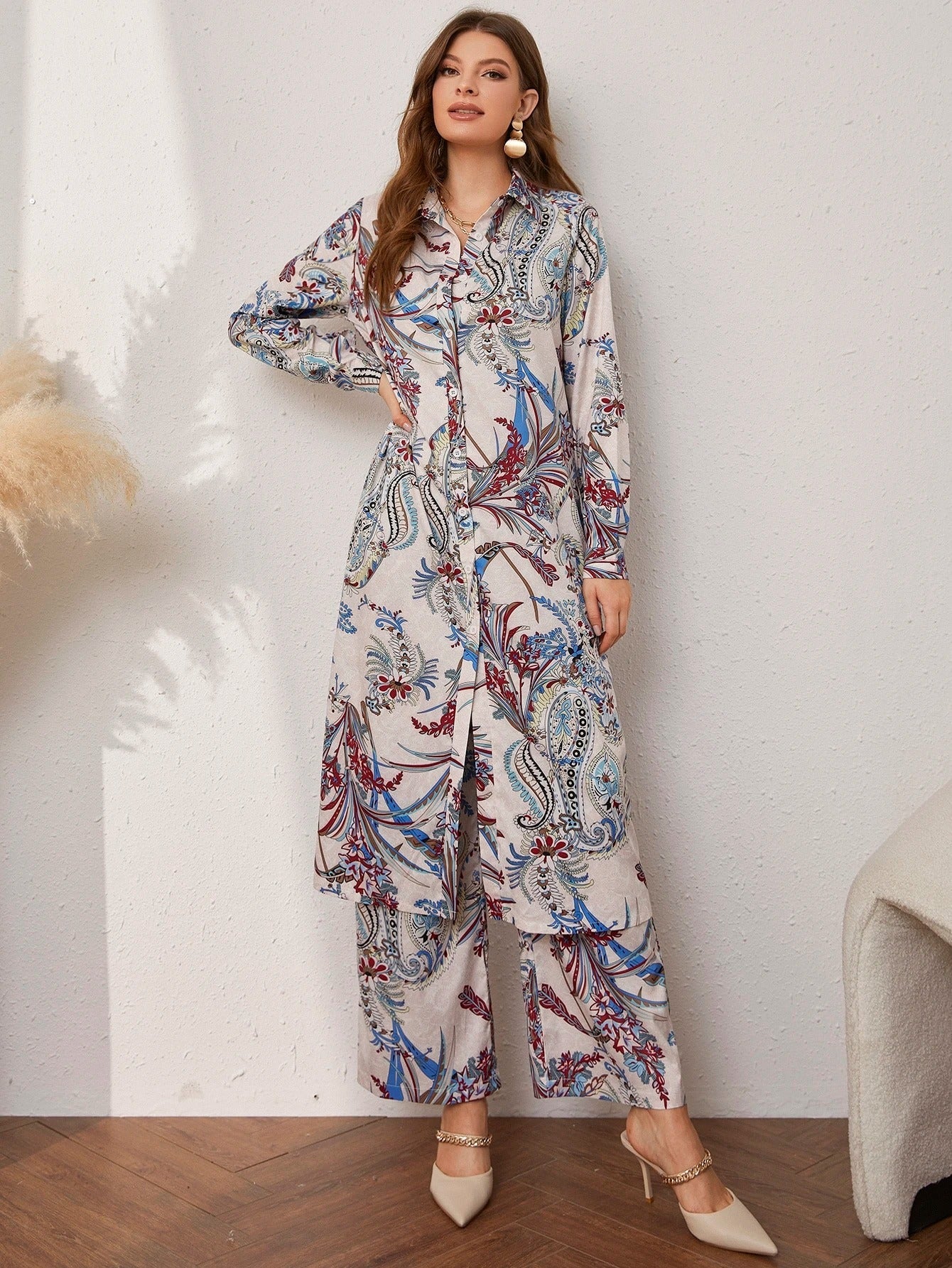 ARENIVA - MultiColour Women's Co-Ord Set