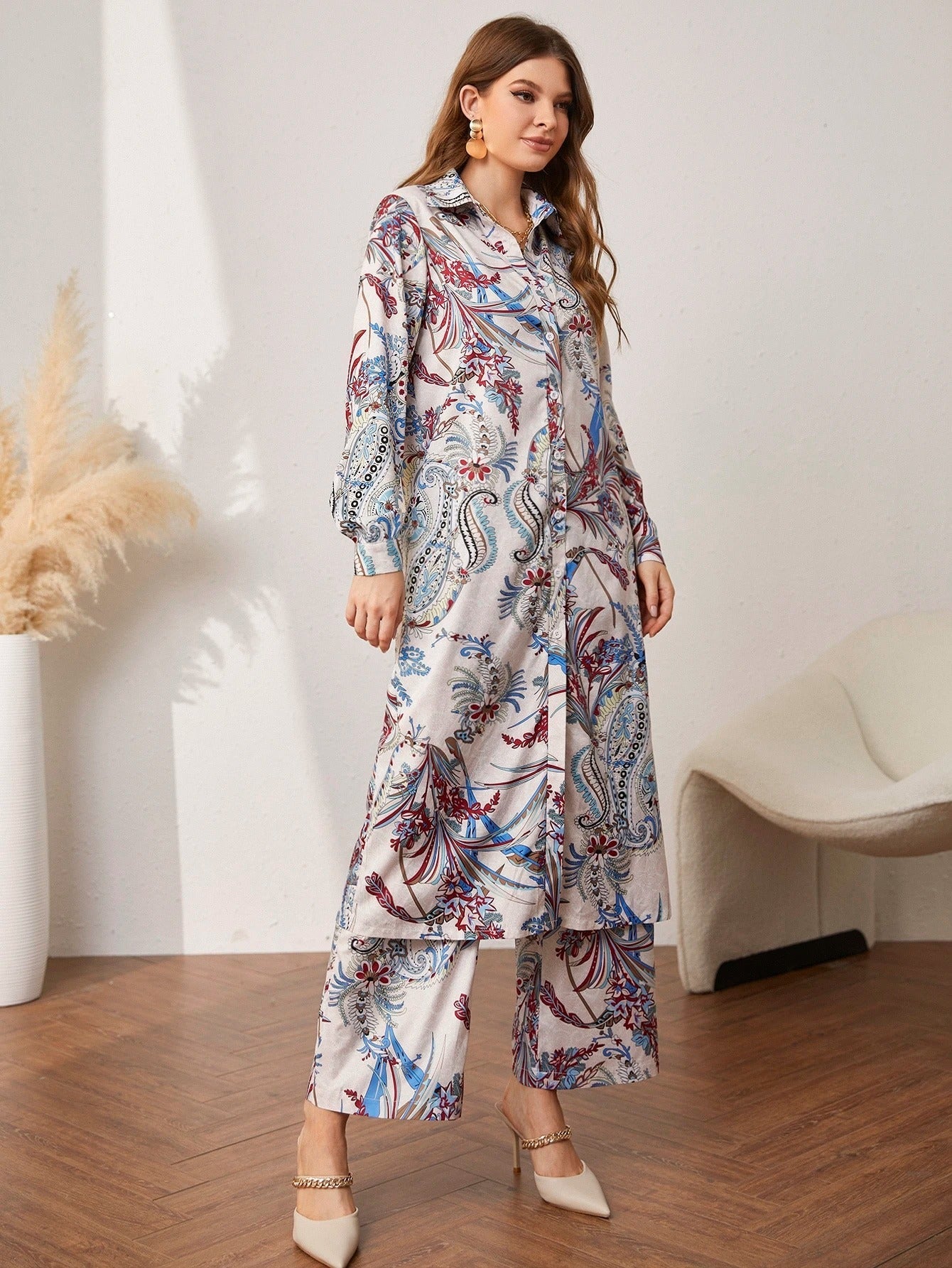 ARENIVA - MultiColour Women's Co-Ord Set