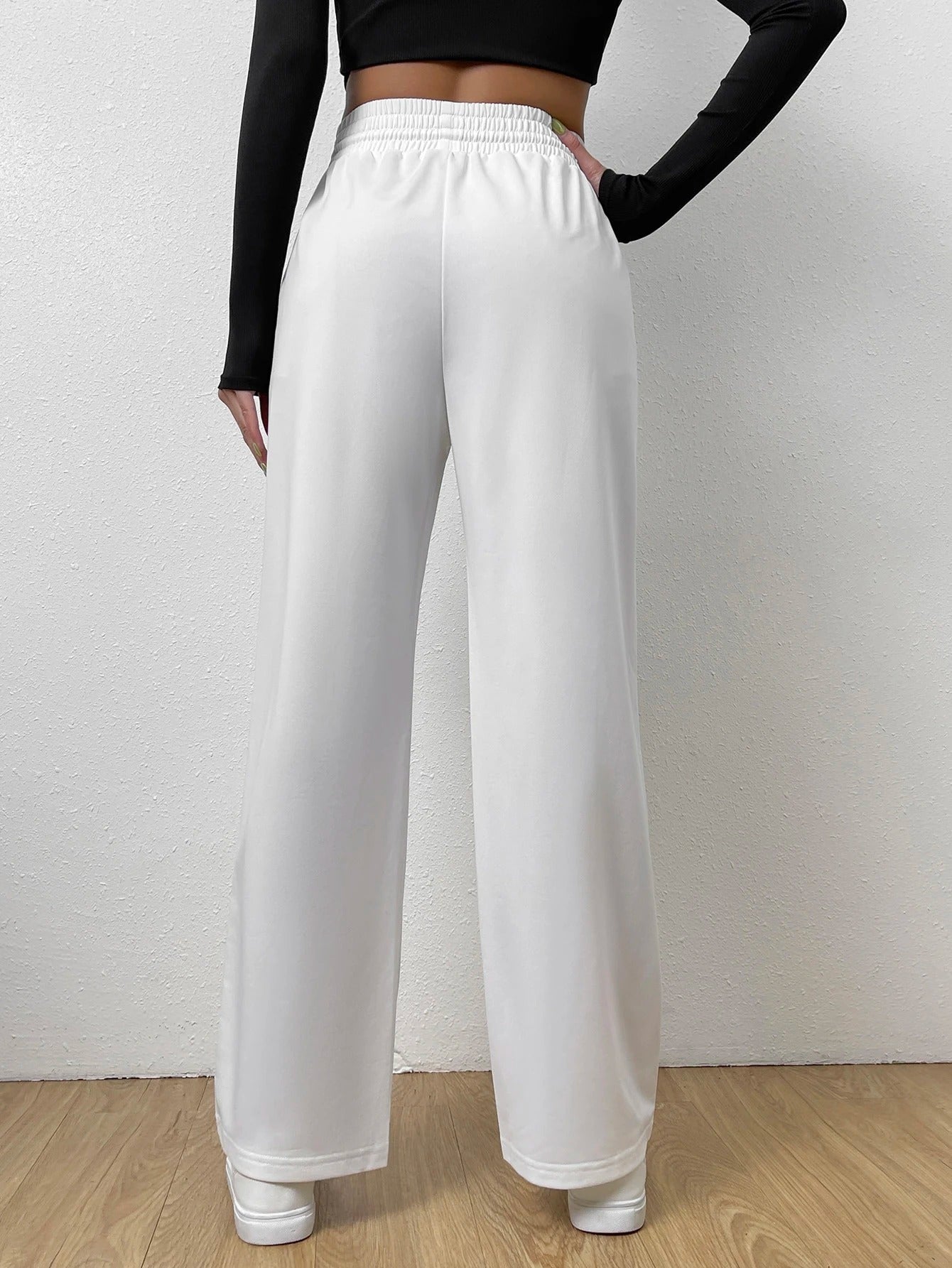 Snow White Colour Comfortable Women's Pants