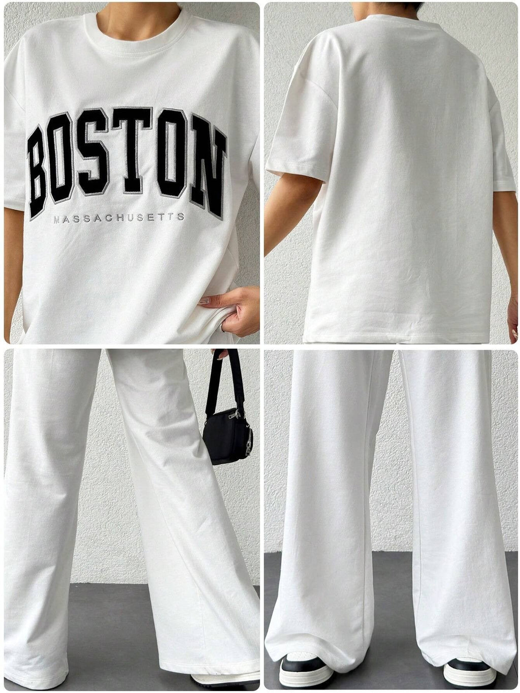 Snow White Colour Relaxed & Comfortable Women's Co-Ord Set