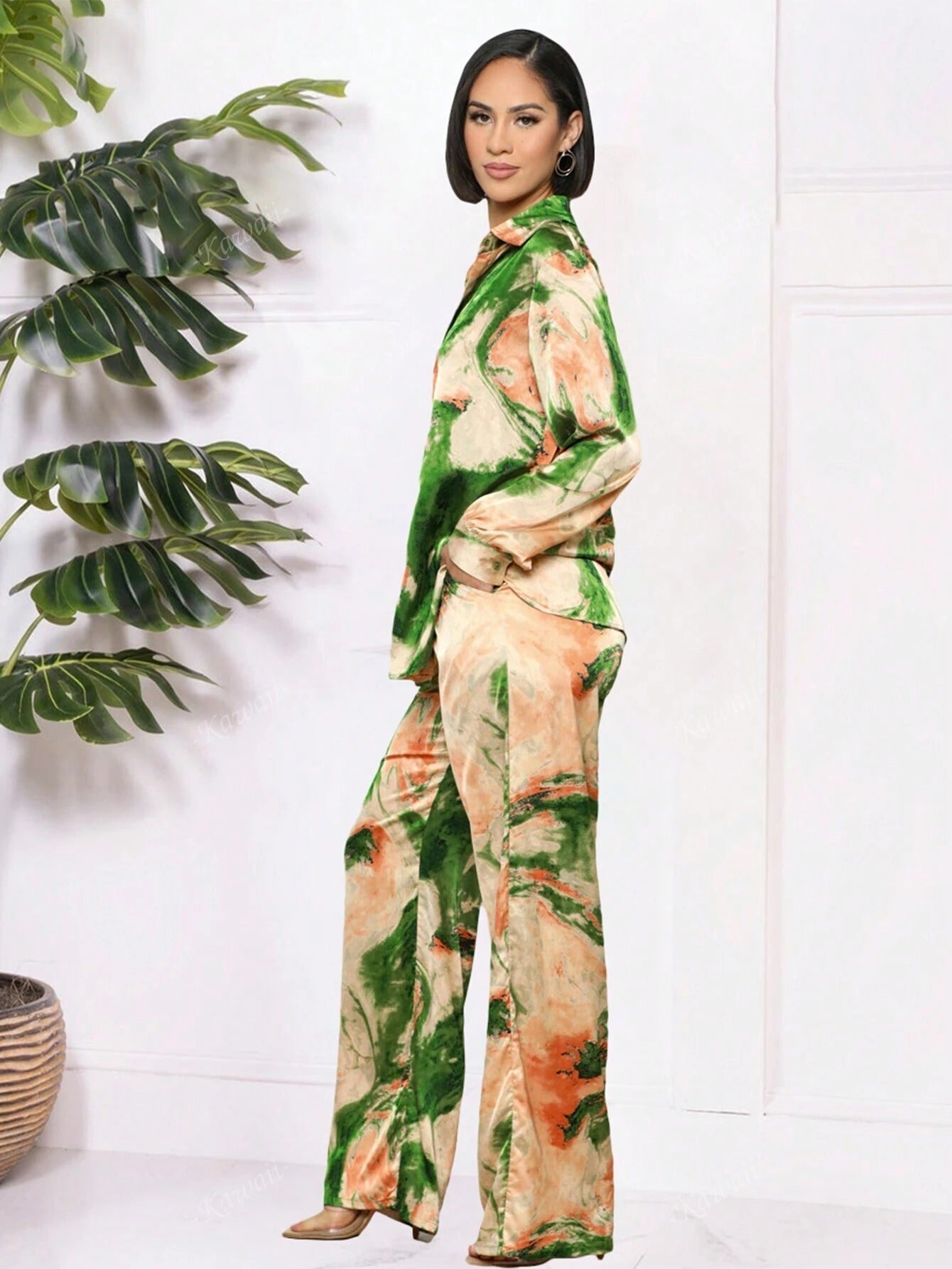 ARENIVA - Floral Printed Co-Ord Set for Women