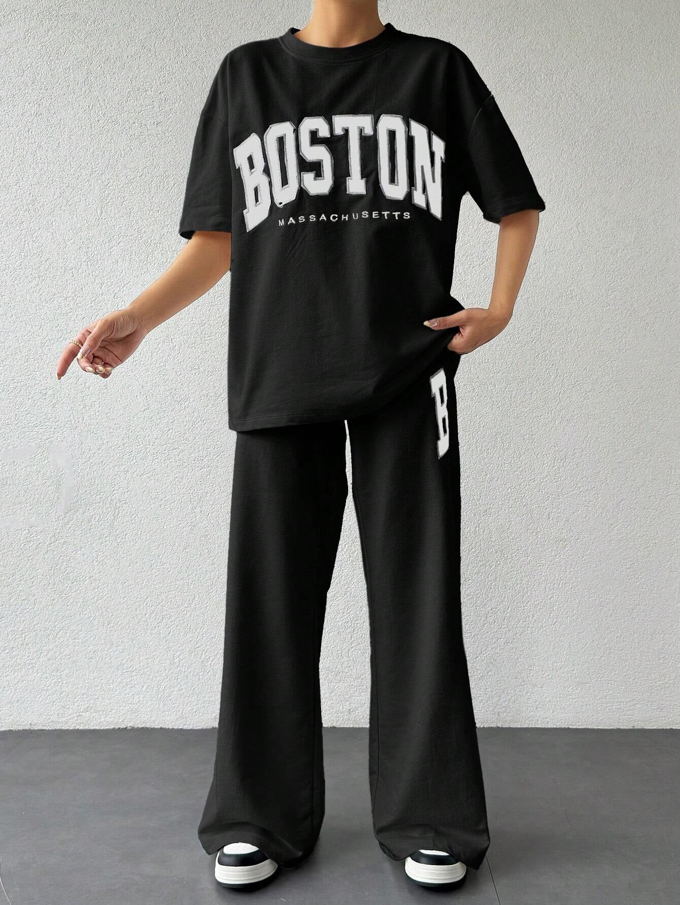 ARENVIA - Comfortable Women's Co-Ord Set with Graphic Print
