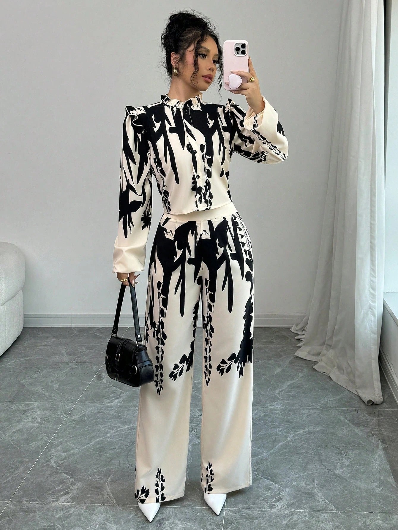 ARENIVA - Classi Women's Co-Ord Set With Floral Print