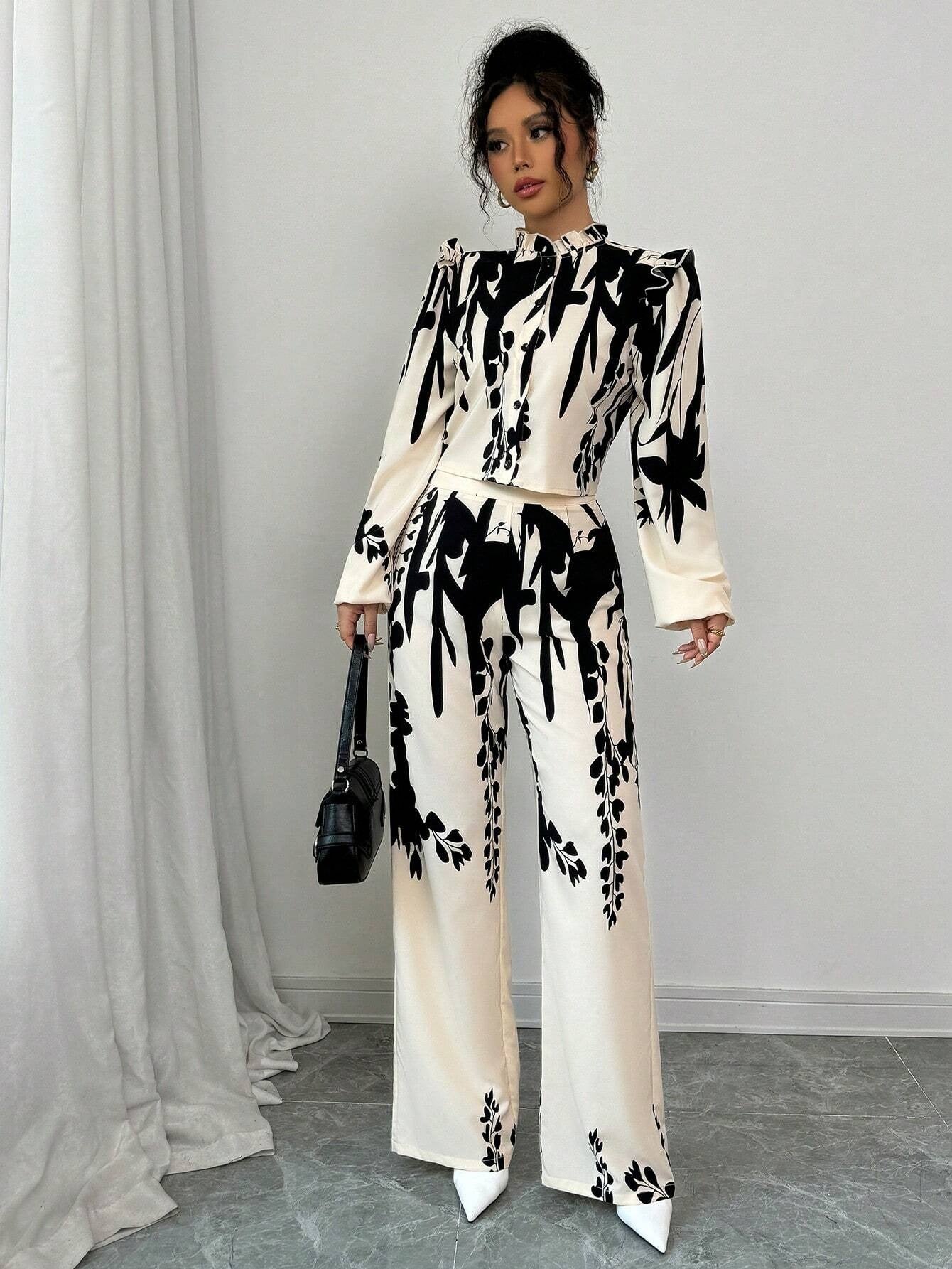 ARENIVA - Classi Women's Co-Ord Set With Floral Print
