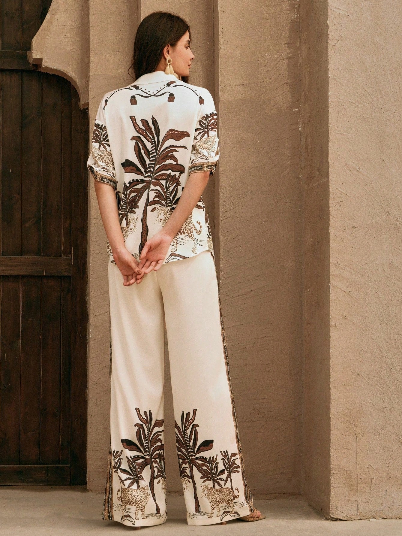 ARENIVA - Classi Co-Ord Set With Floral Print