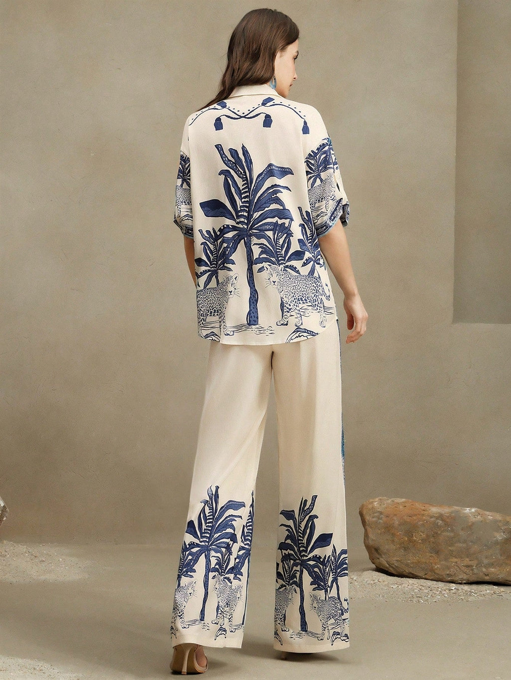 ARENIVA - Classi Co-Ord Set With Floral Print