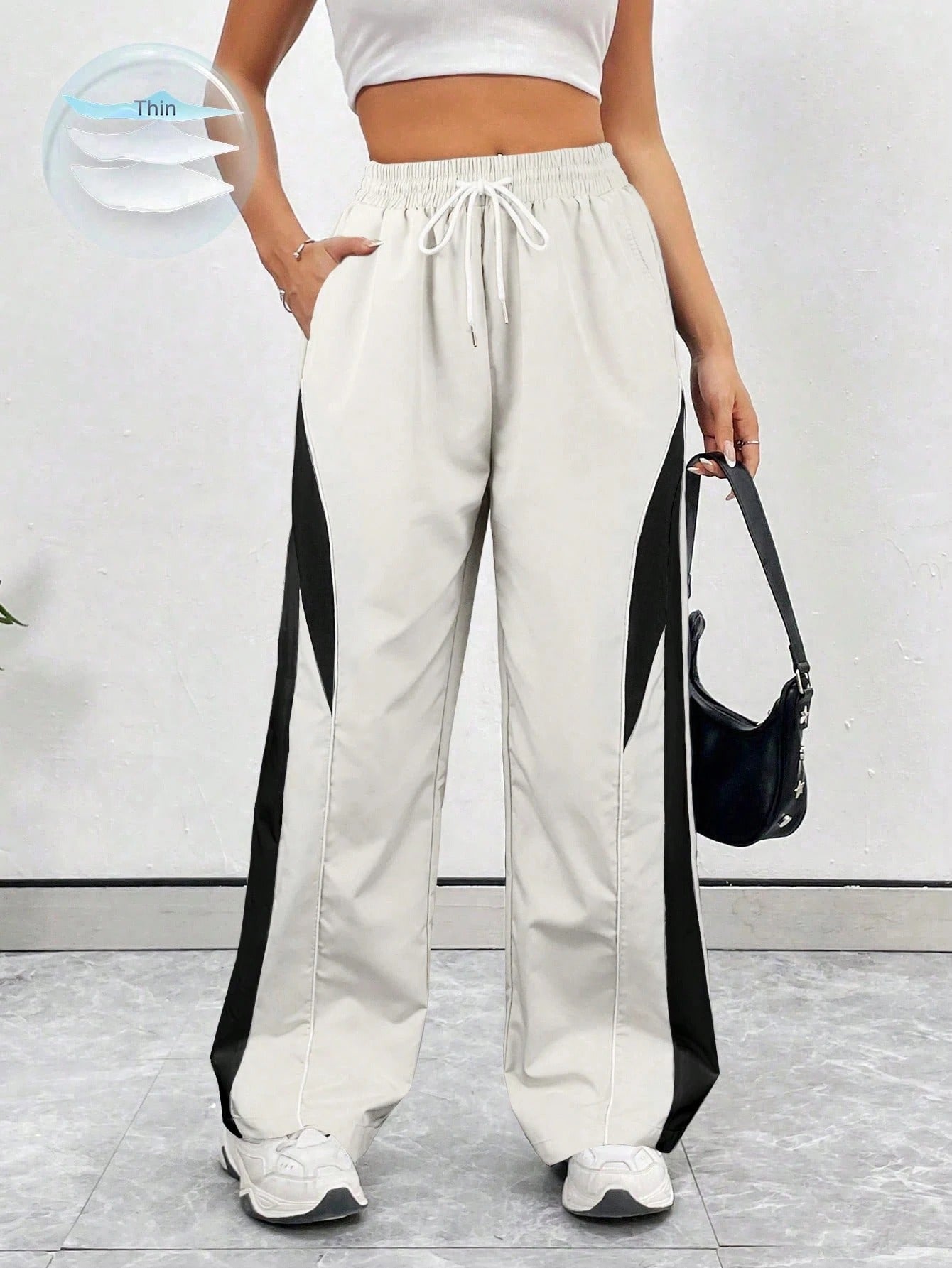 Multicolour Women's Comfortable Boxy Pants