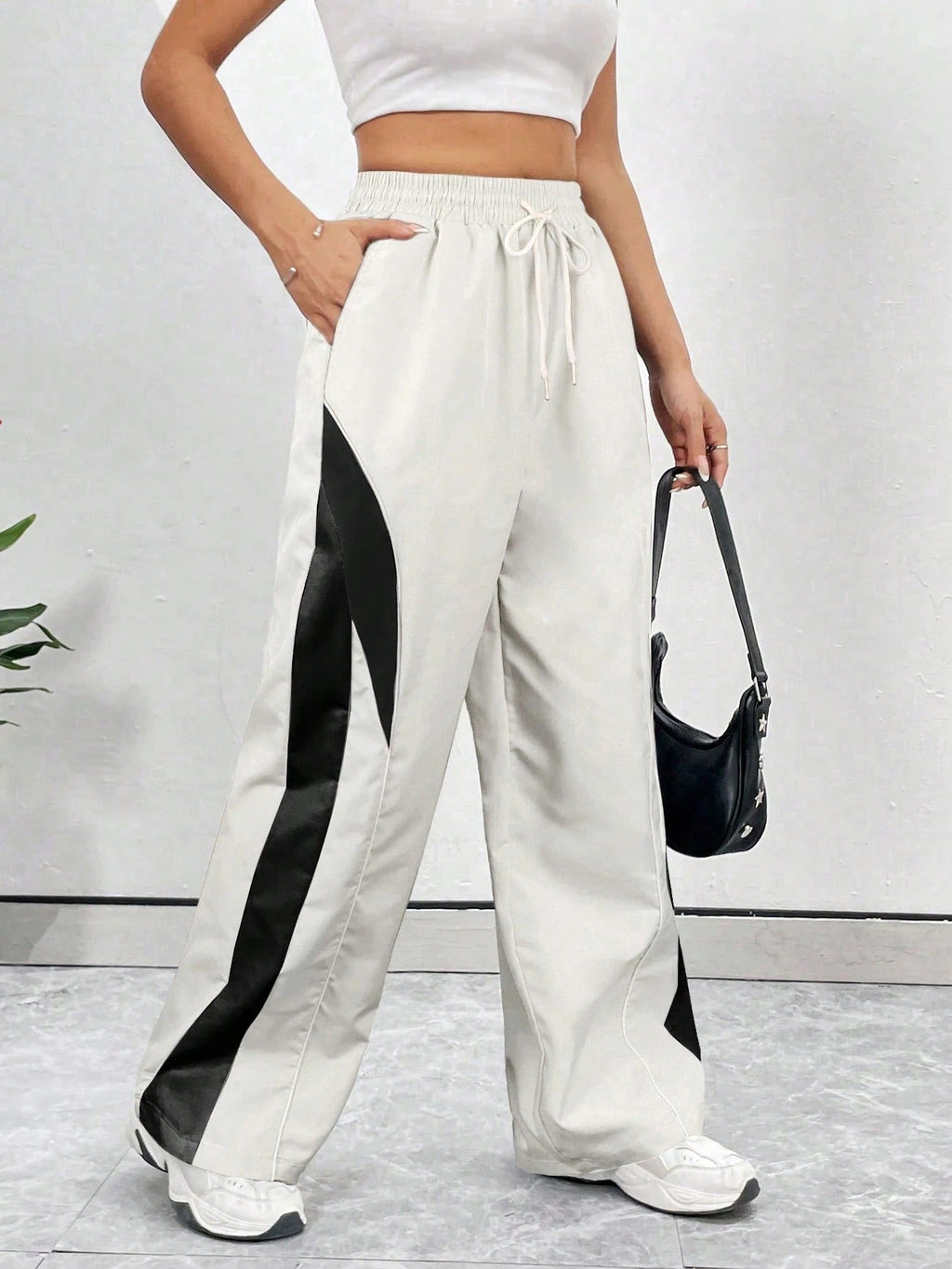 Multicolour Women's Comfortable Boxy Pants