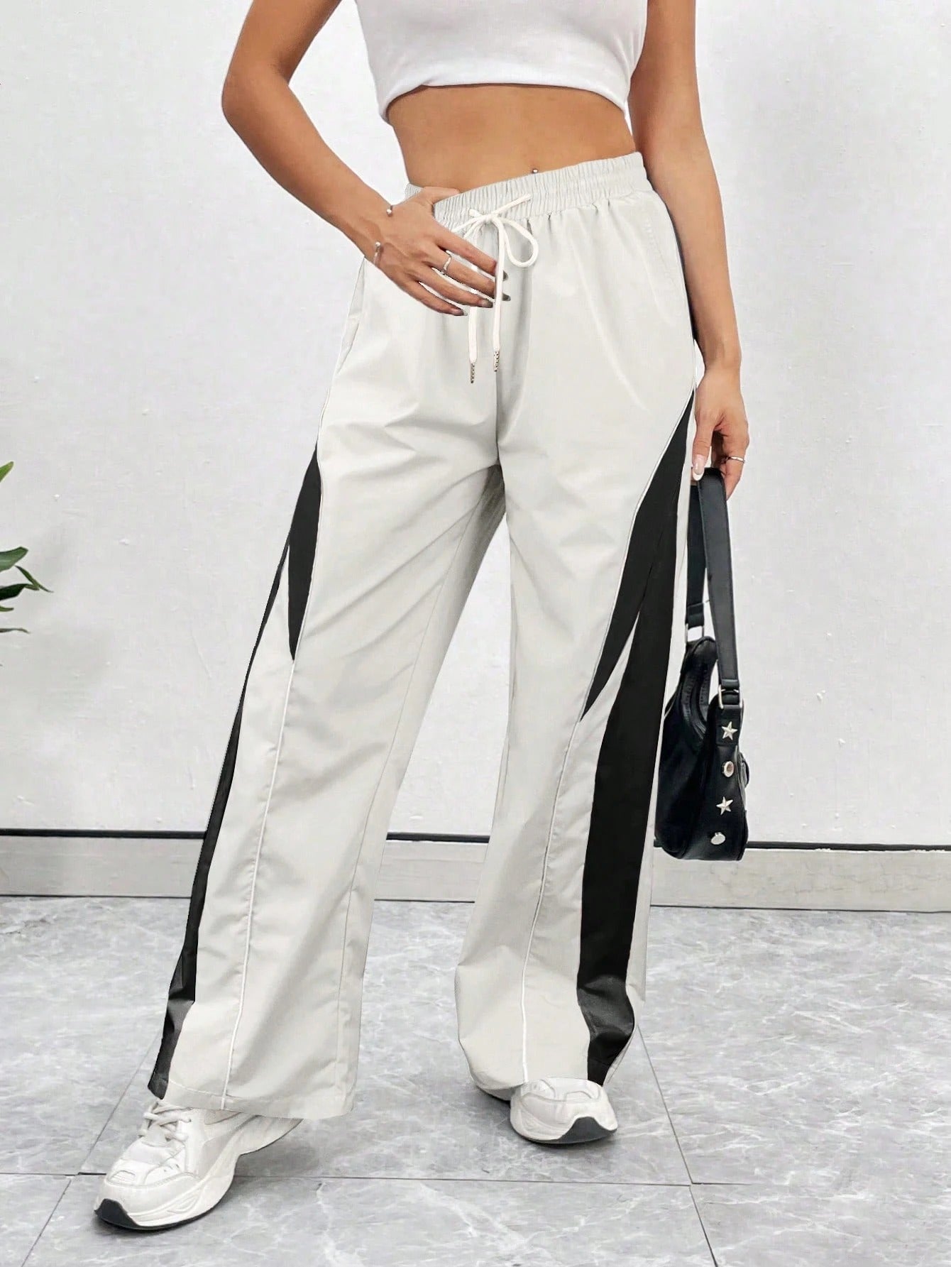 Multicolour Women's Comfortable Boxy Pants