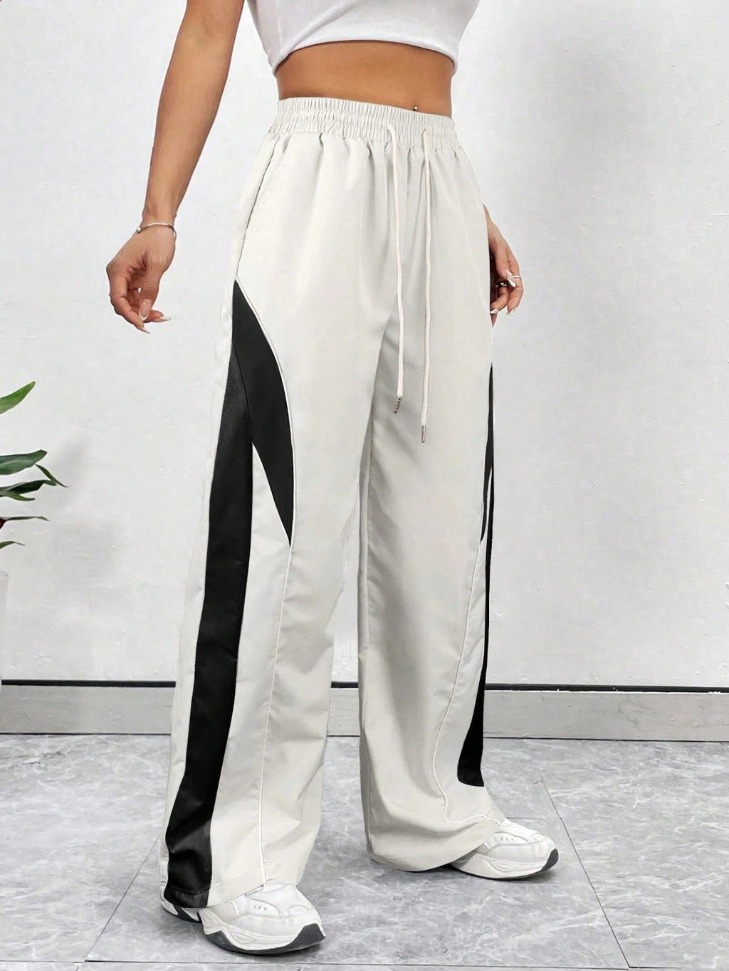 Multicolour Women's Comfortable Boxy Pants