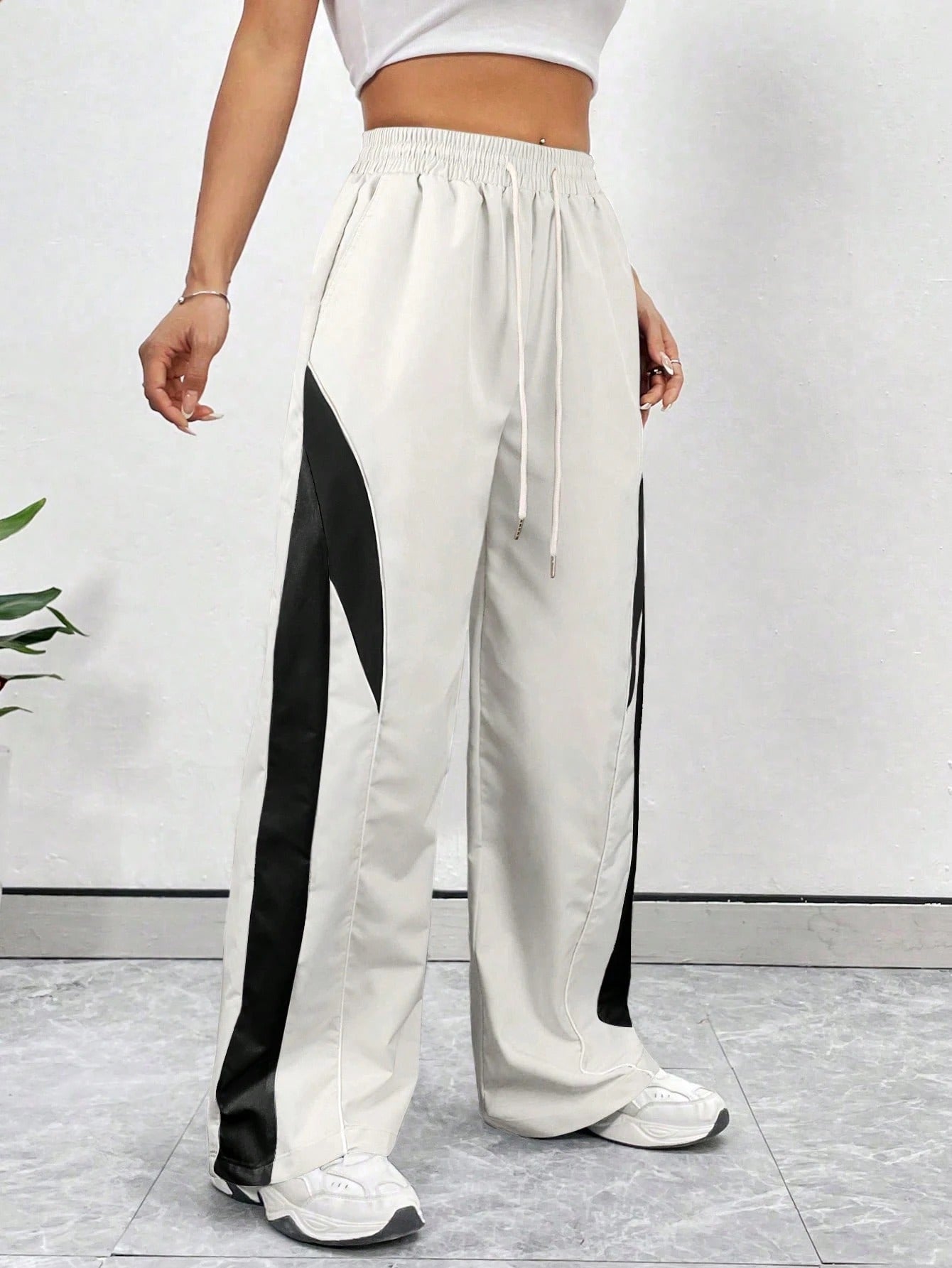 Multicolour Women's Comfortable Boxy Pants