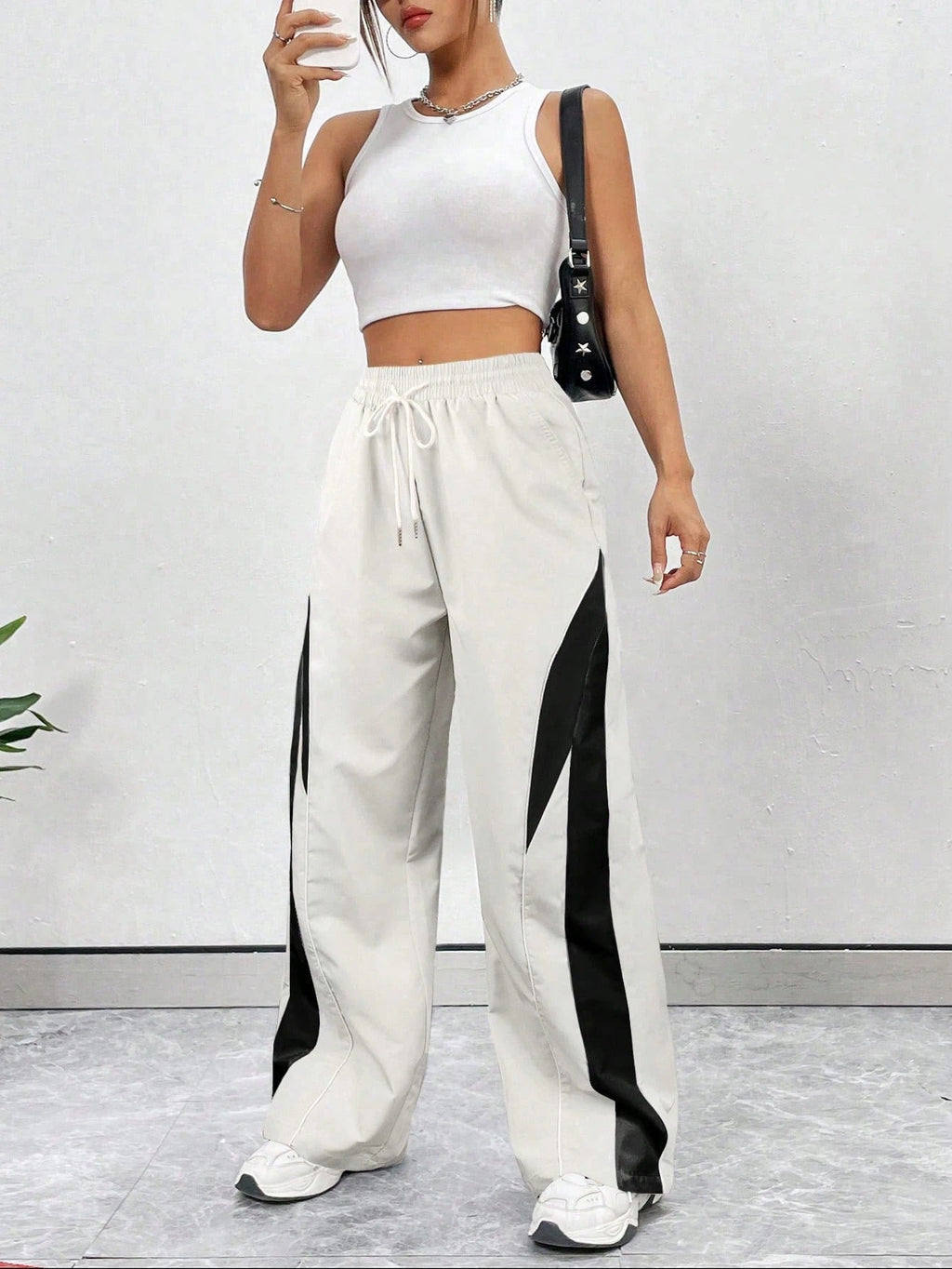 Multicolour Women's Comfortable Boxy Pants