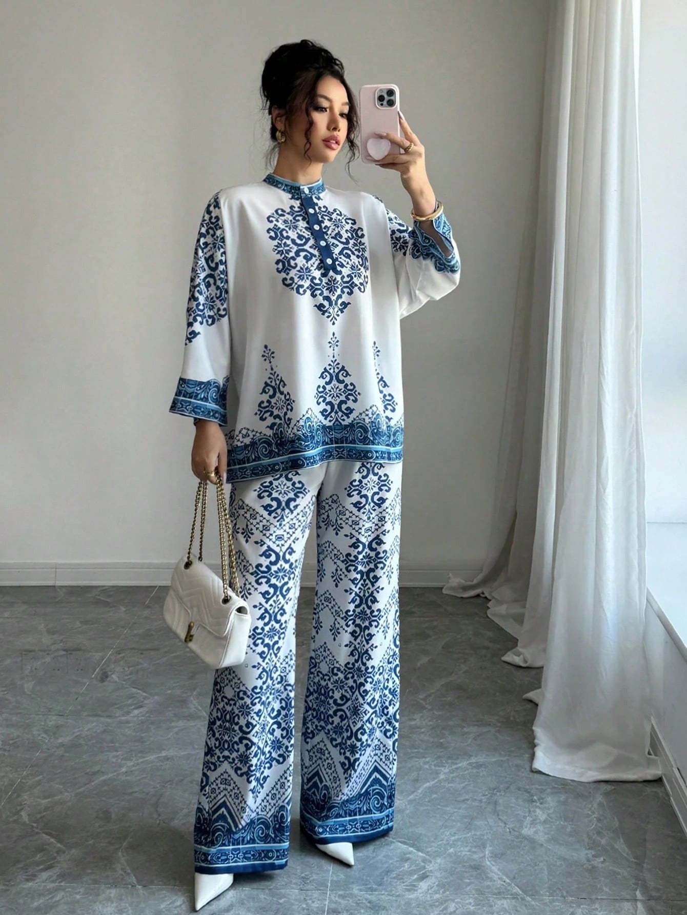 ARENIVA - Classi Women's Co-Ord Set With Floral Print