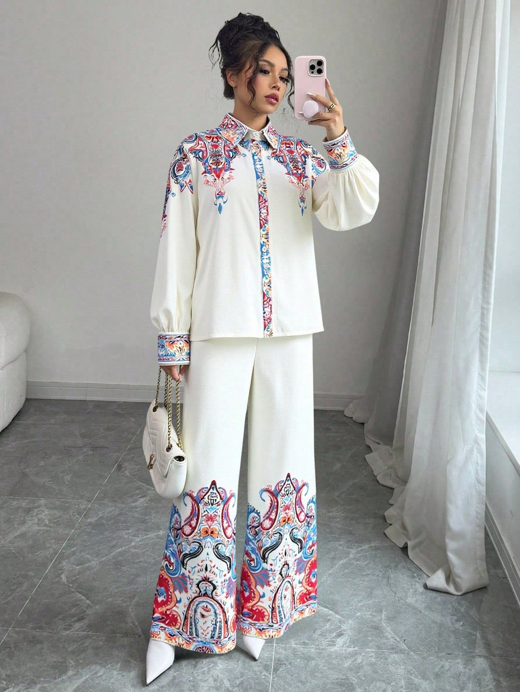 ARENIVA - Classi Women's Co-Ord Set With Floral Print