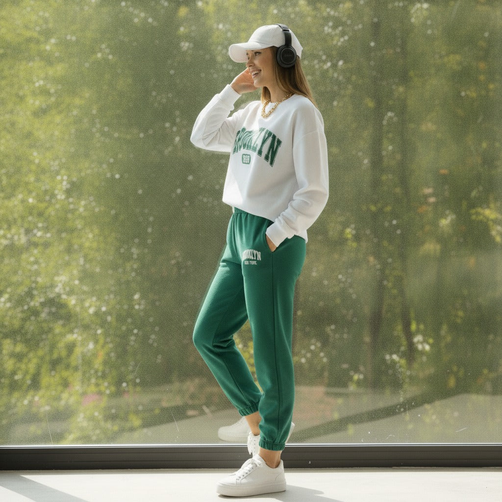 New York Graphic Women's Comfortable Co-Ord Set