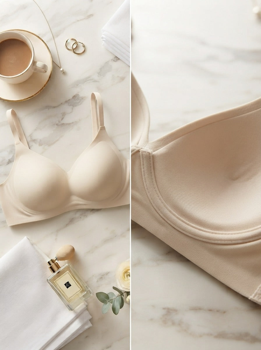 Ivory Cloud Contour Bra