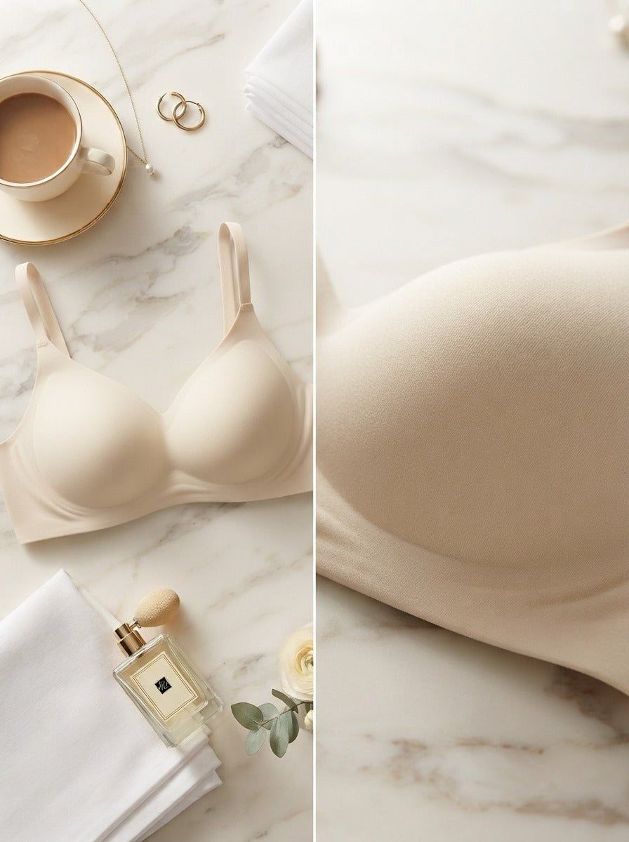 Ivory Cloud Contour Bra