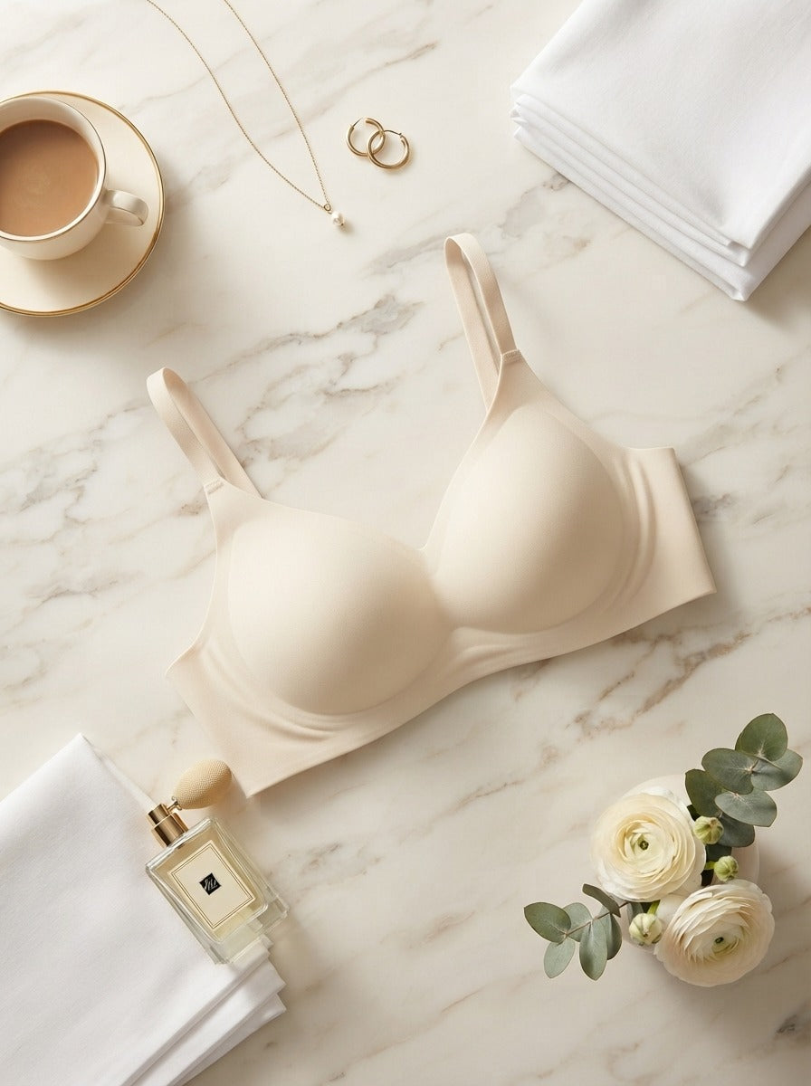 Ivory Cloud Contour Bra