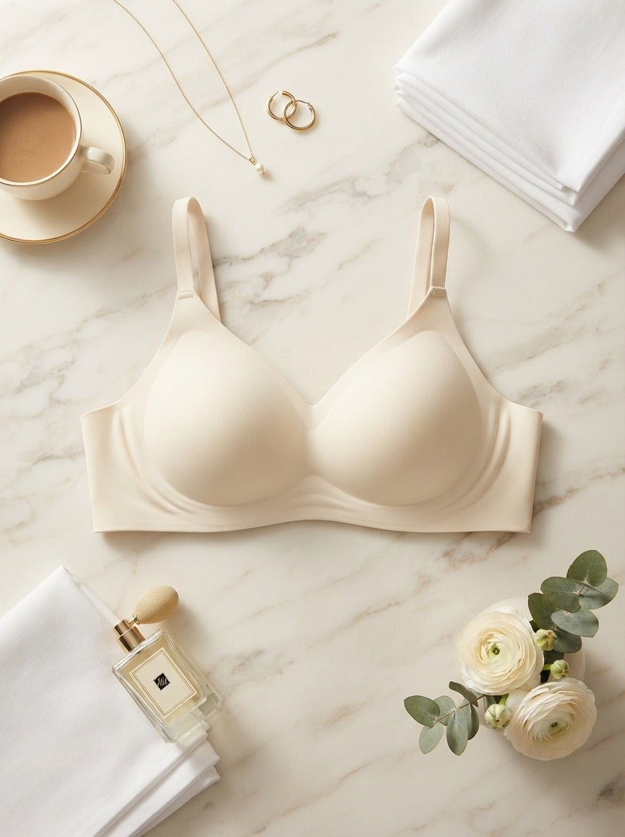 Ivory Cloud Contour Bra
