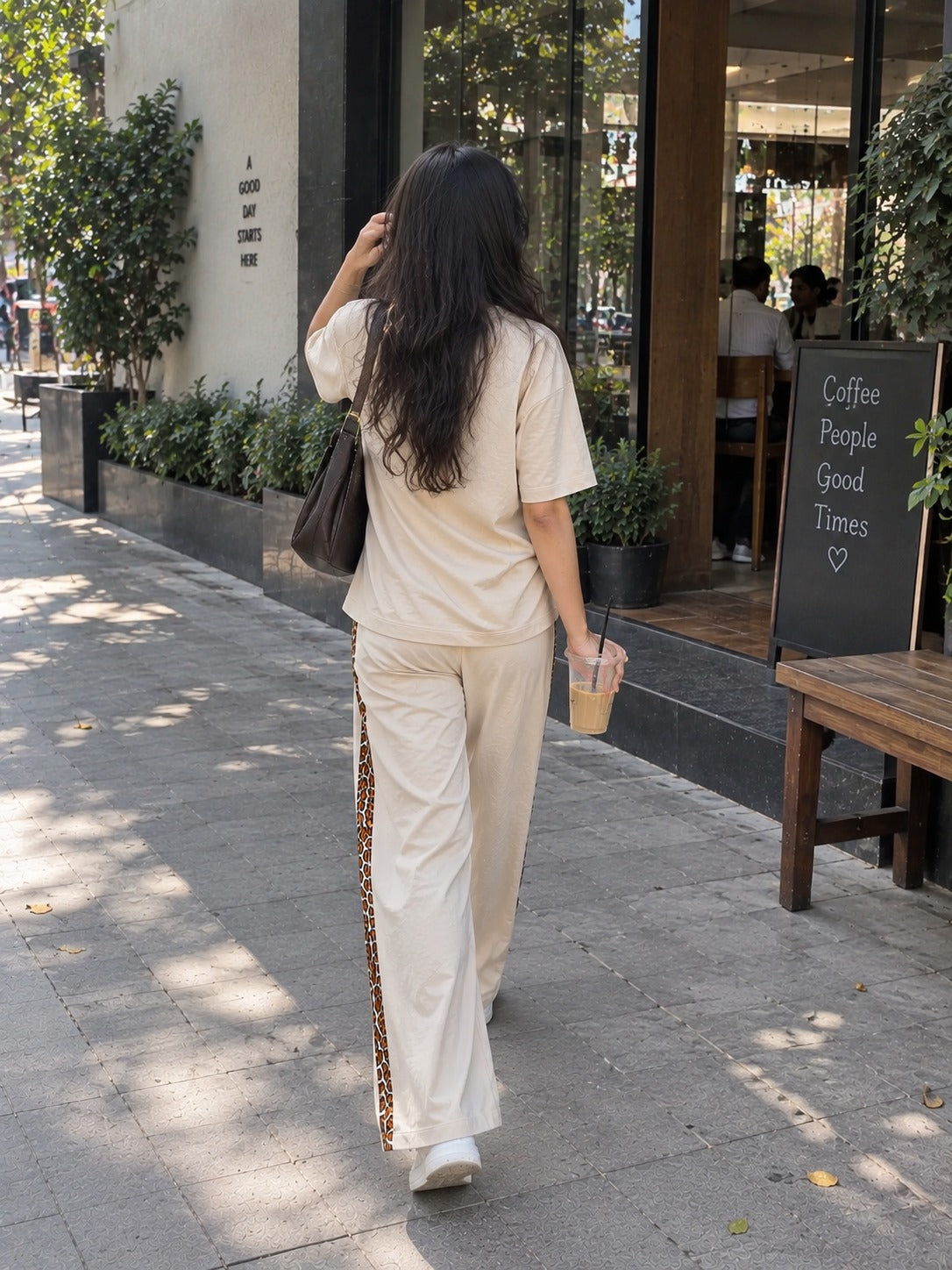 Beige Leopard Co-Ord-Set