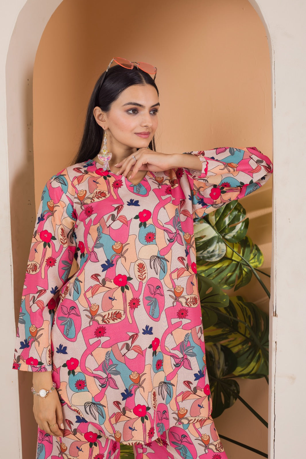 Comfy Chic Multicolor Women's Co-Ord Set