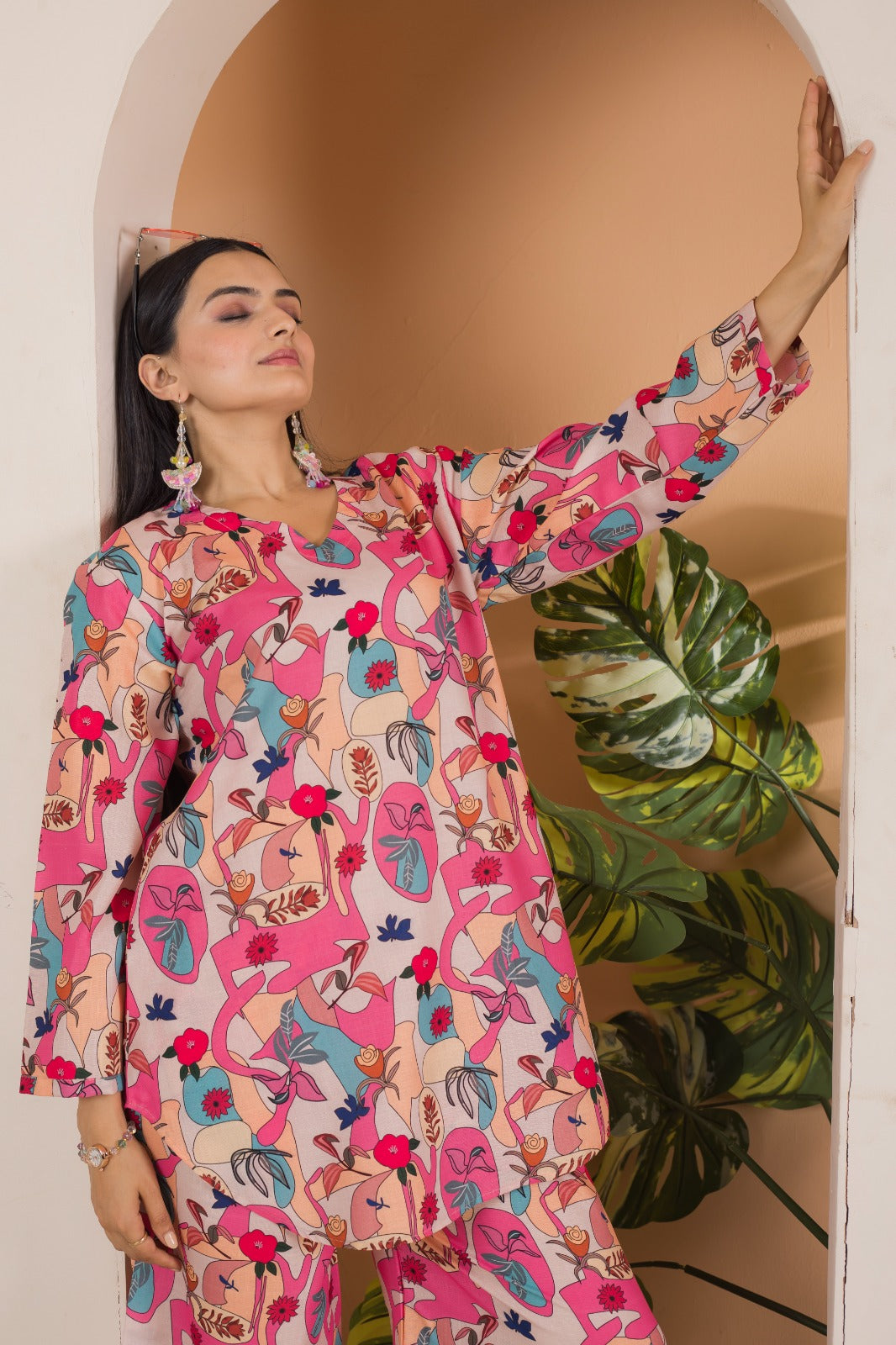Comfy Chic Multicolor Women's Co-Ord Set