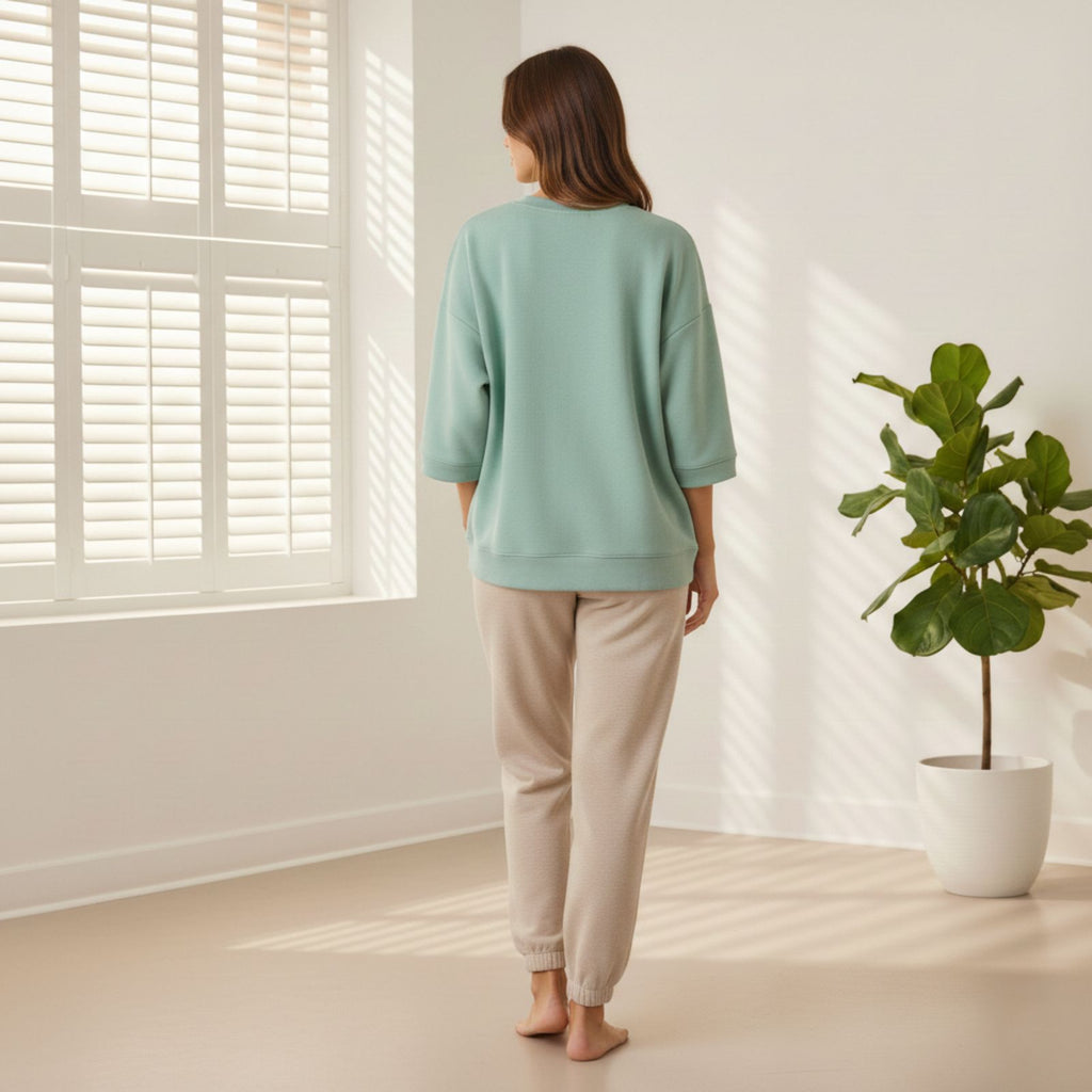 "California" Comfortable Oversized Comfortable Co-Ord Set