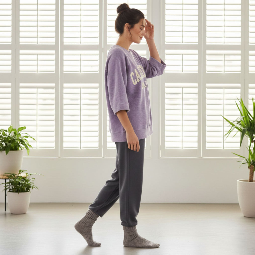 "California" Comfortable Oversized Comfortable Co-Ord Set