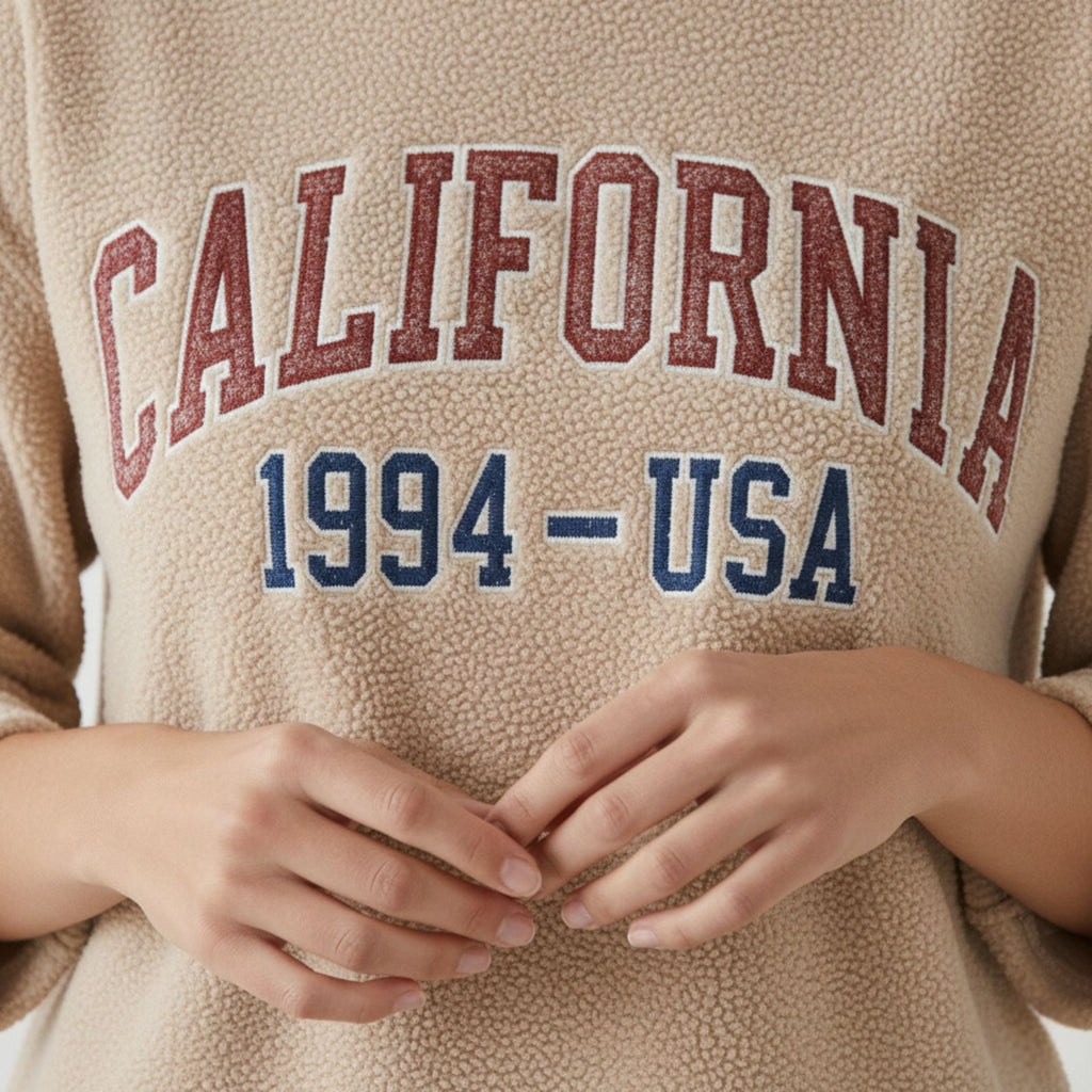 "California" Beige Colour Oversized Comfortable Co-Ord Set