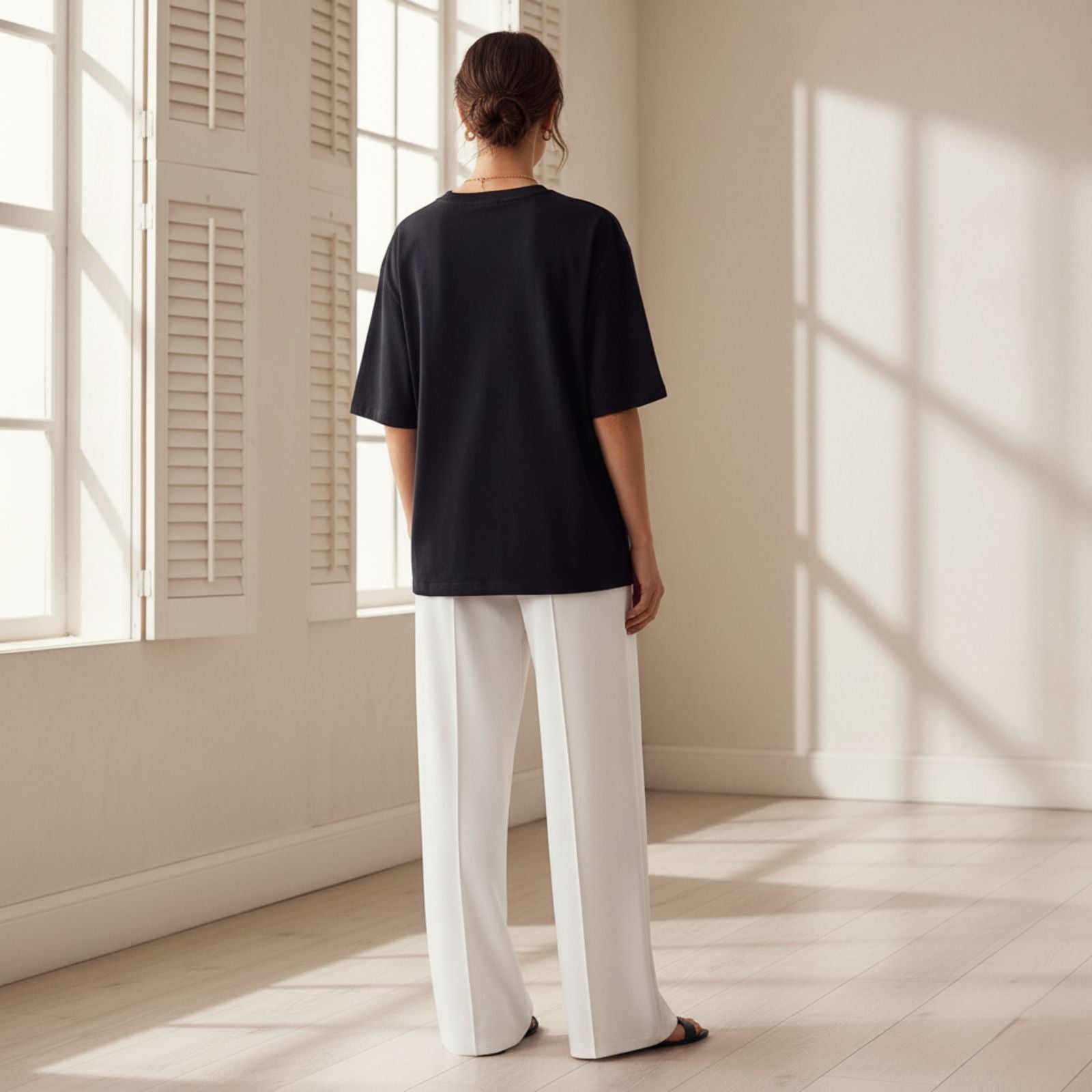 'NEW YORK'  Multicolour Women's Comfortable Co-Ord Set