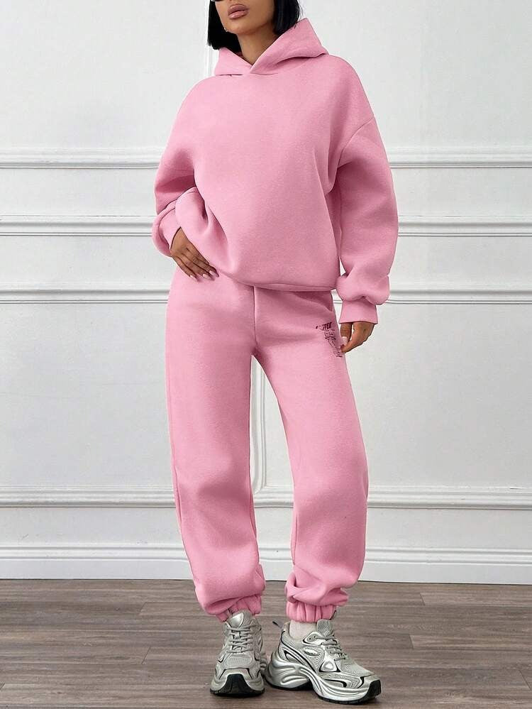 Women’s Coffee Club Oversized Hoodie & Jogger Co-ord Set