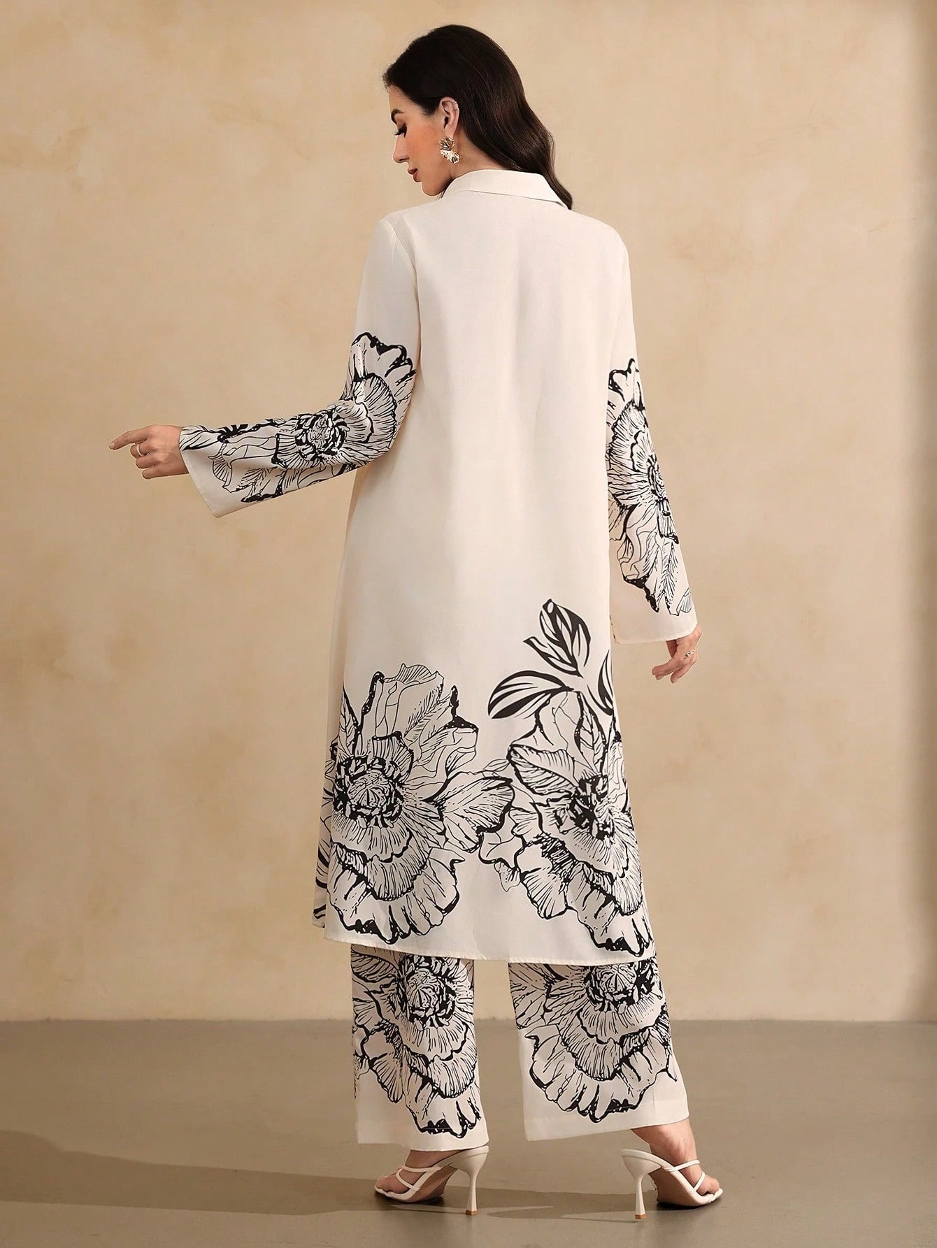 Classi White Colour Comfortable Women's Co-Ord Set