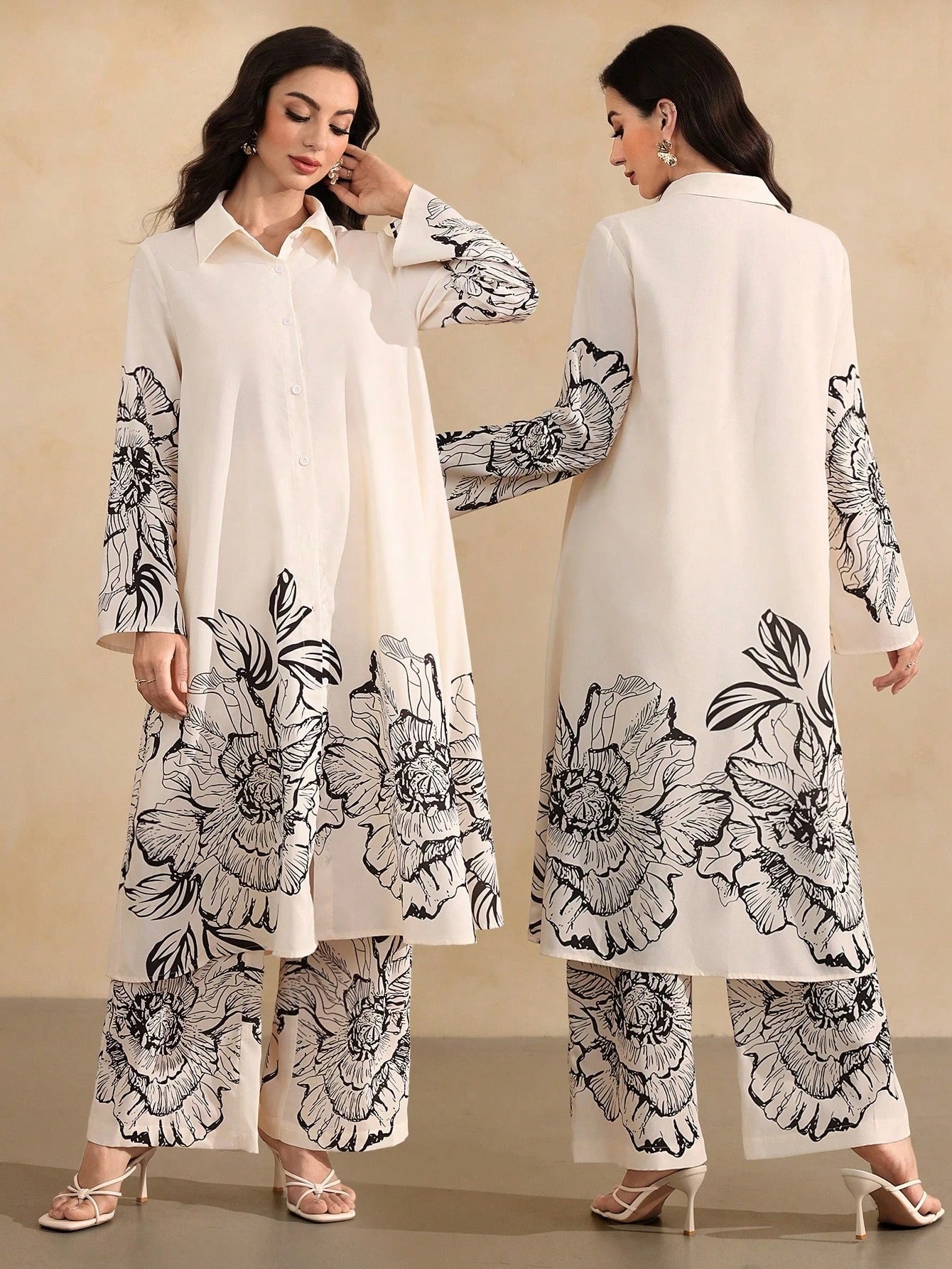 Classi White Colour Comfortable Women's Co-Ord Set