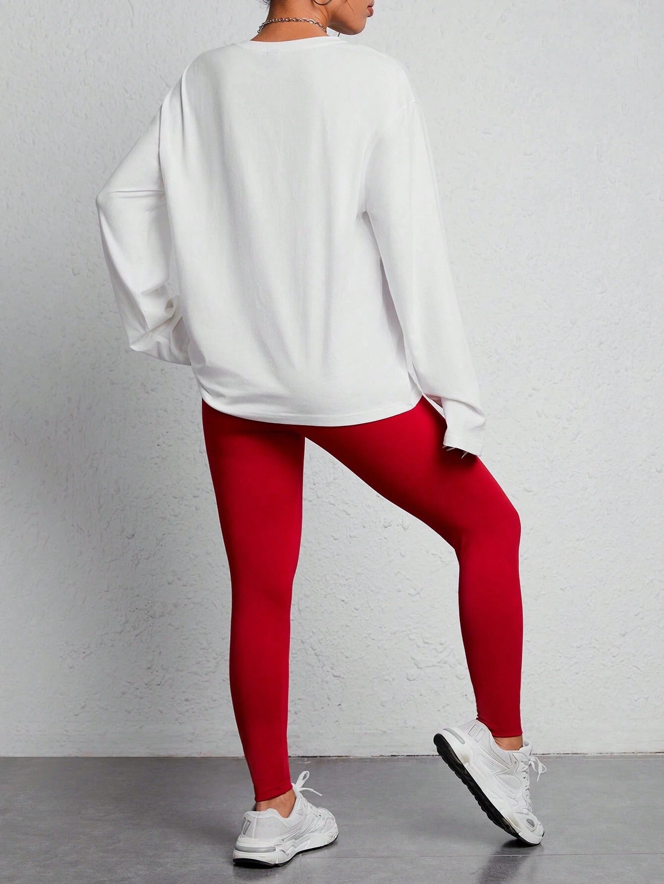 ARENIVA - Women’s Colorblock Co-Ord Set with Graphic Print
