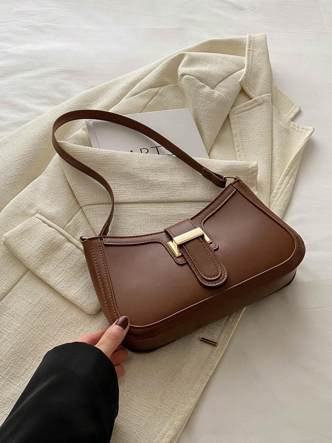 Crescent-Shaped Underarm Shoulder Bag For Women
