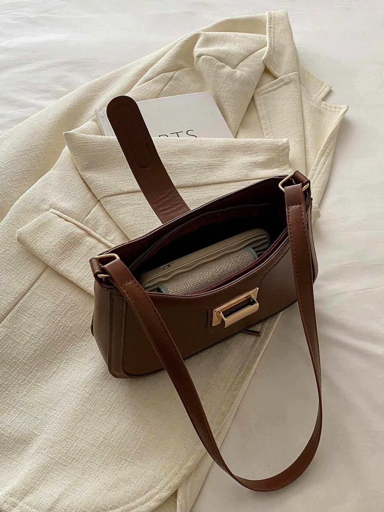Crescent-Shaped Underarm Shoulder Bag For Women