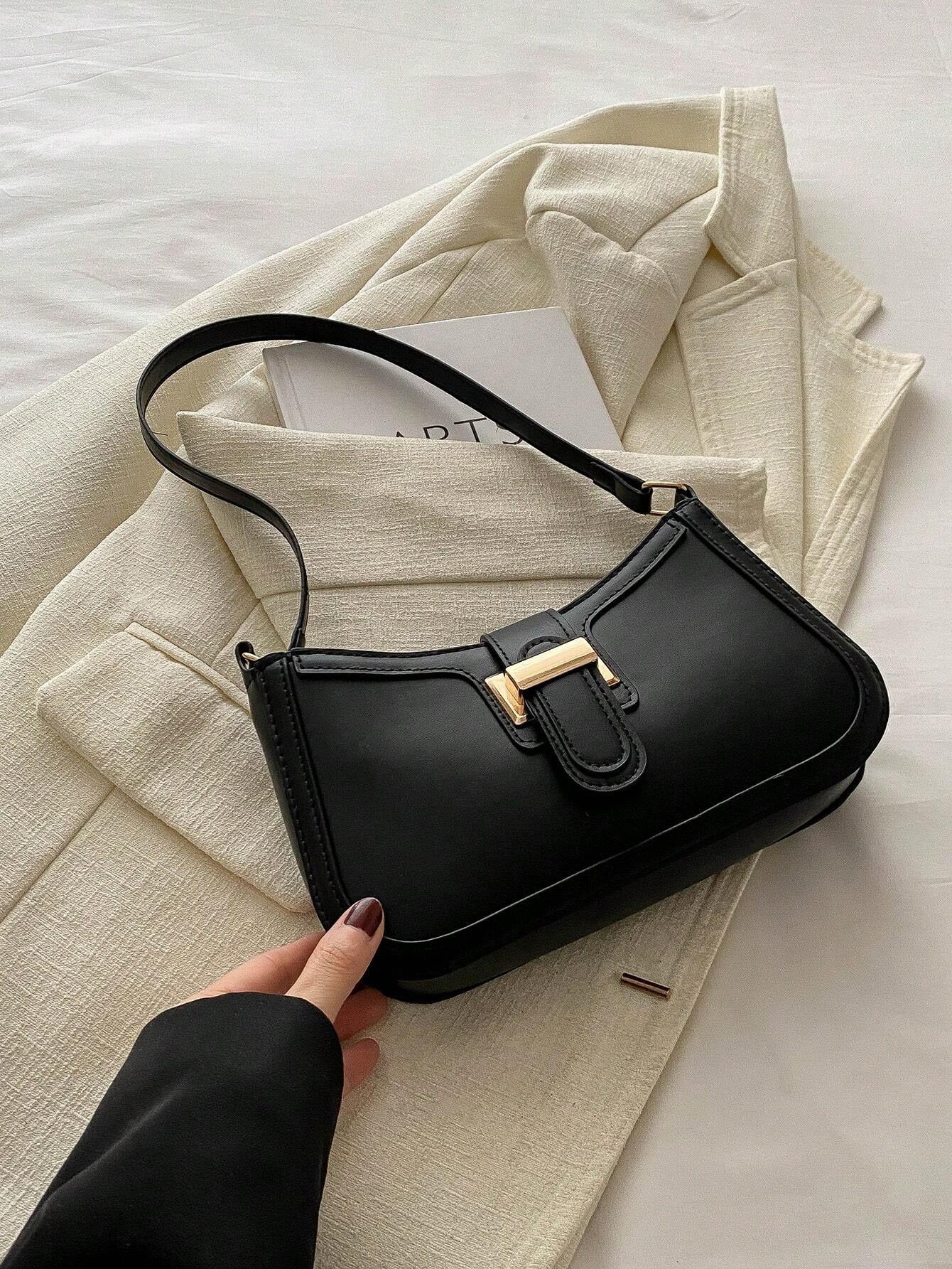 Crescent-Shaped Underarm Shoulder Bag For Women