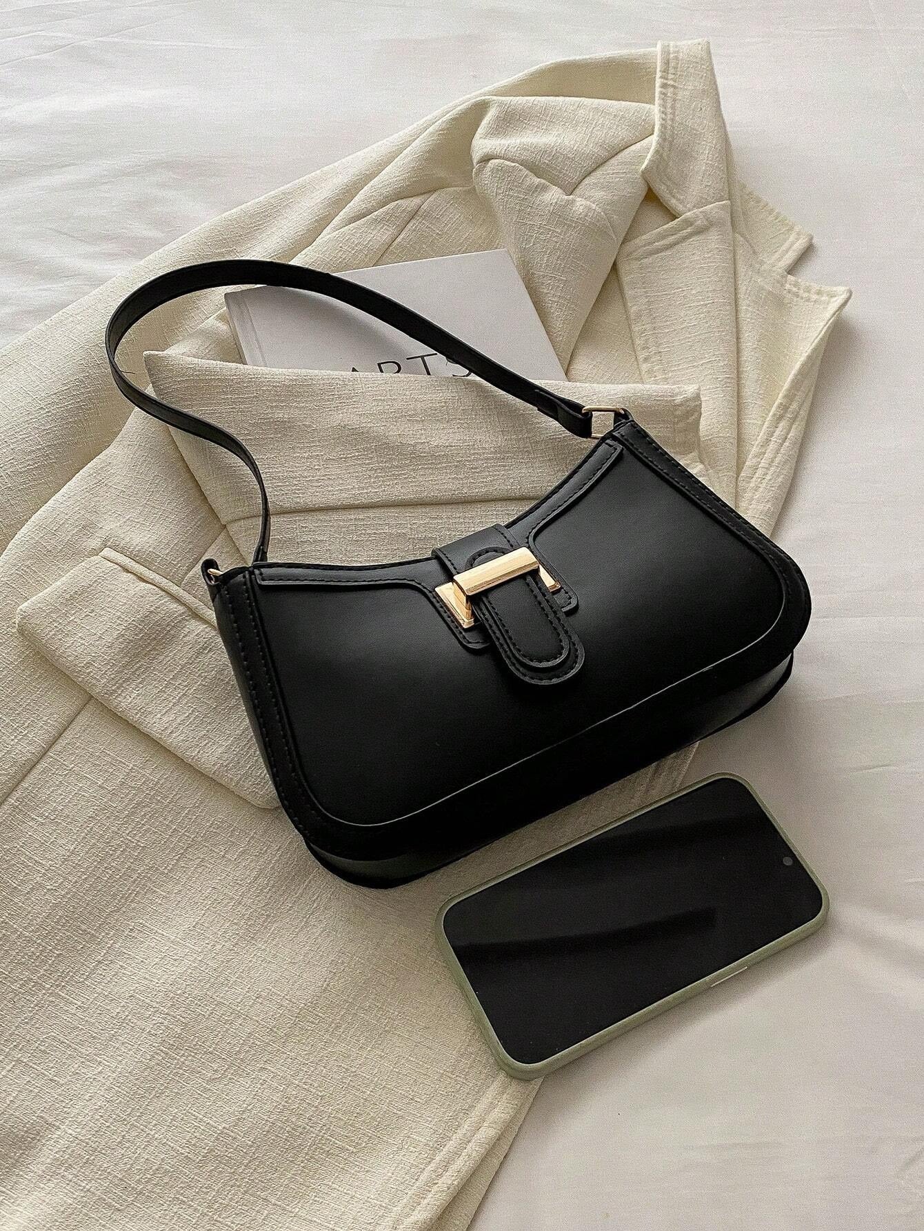Crescent-Shaped Underarm Shoulder Bag For Women