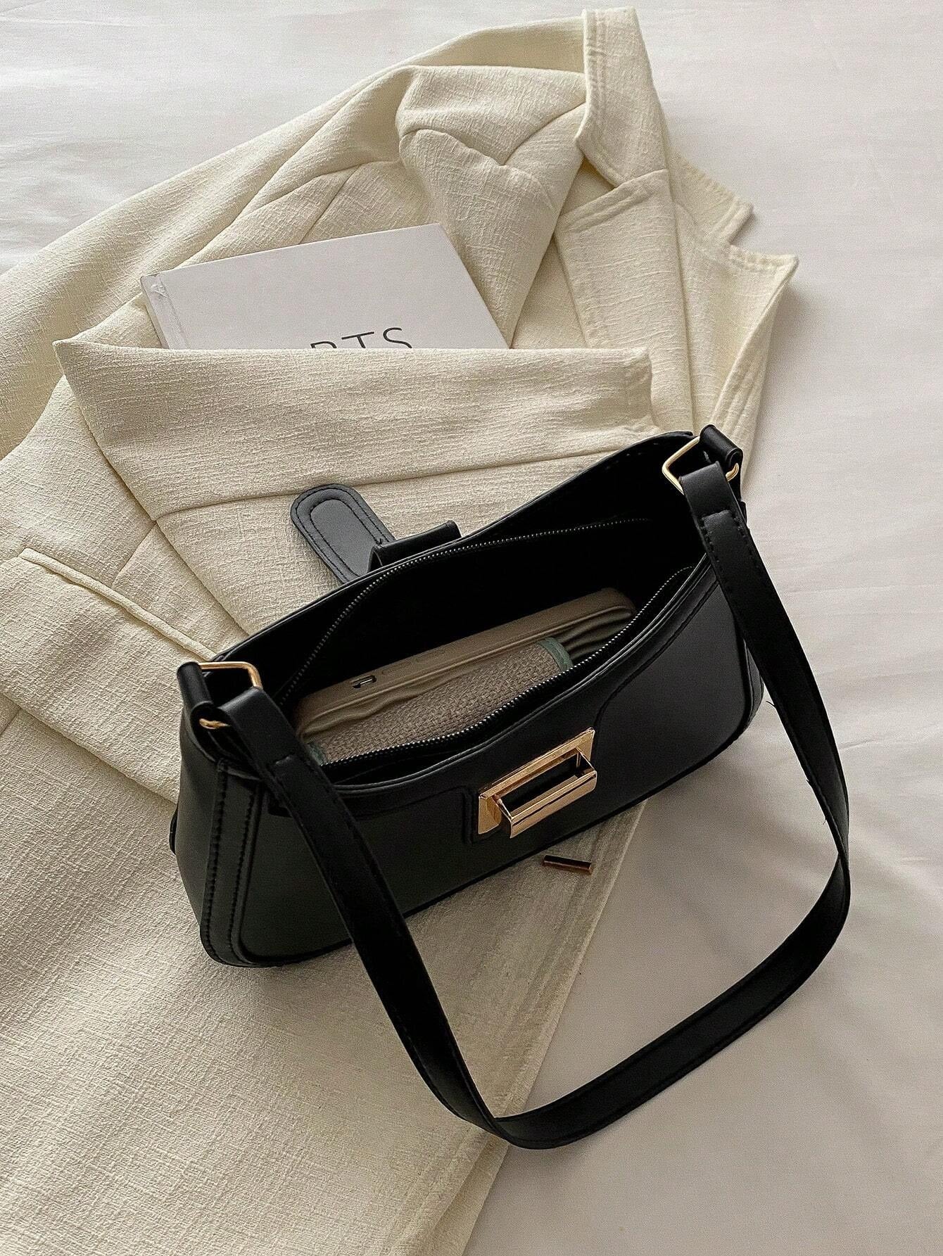 Crescent-Shaped Underarm Shoulder Bag For Women