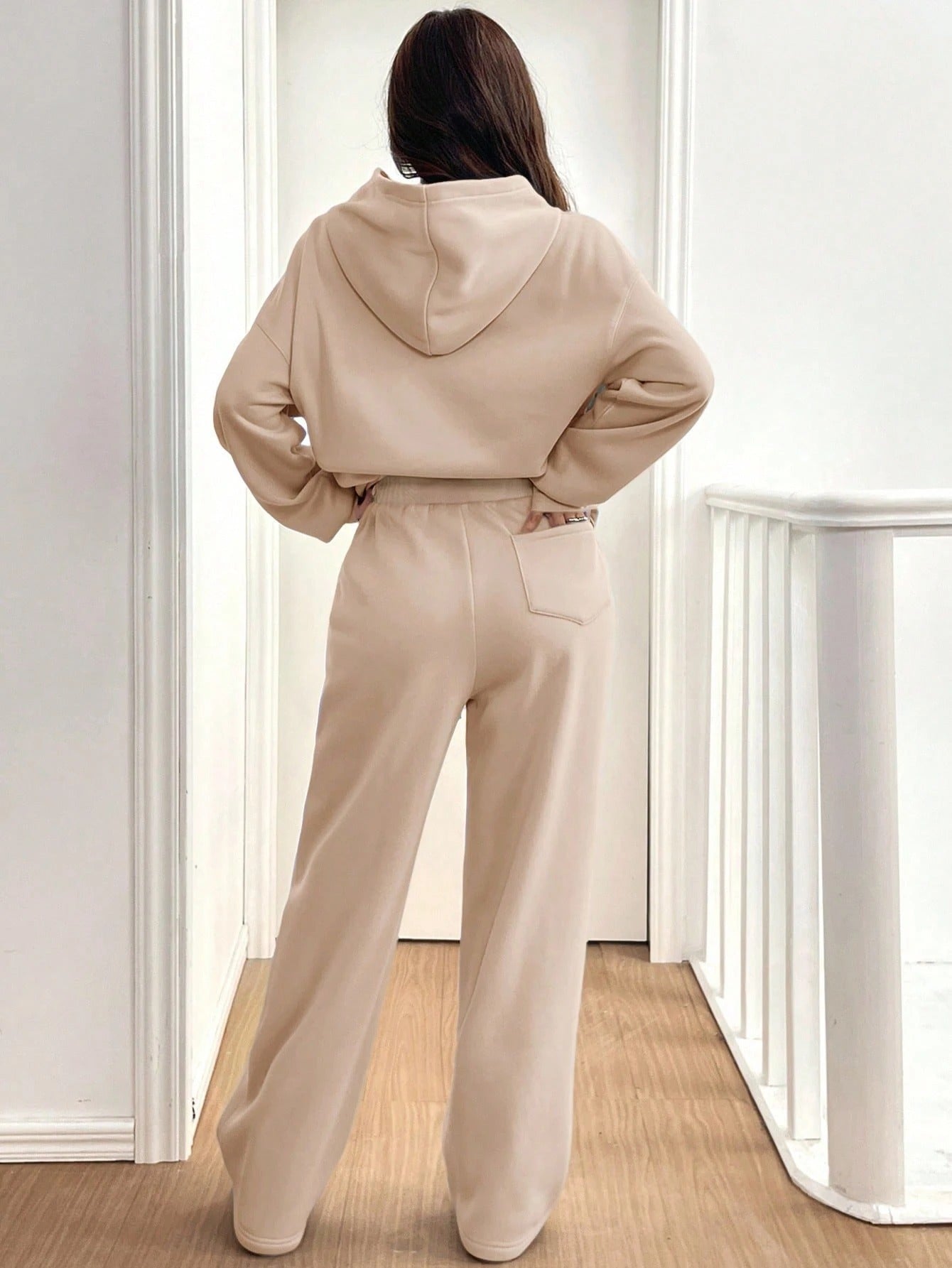 ARENIVA - Beige Colour Women's Comfortable Co-Ord Set