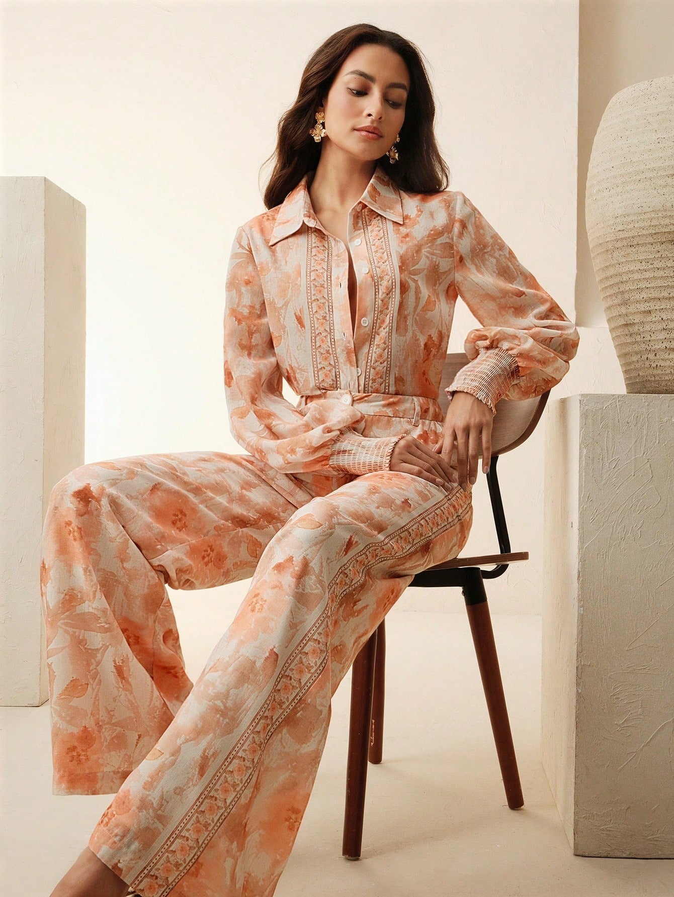ARENIVA - Clasi Floral 2 Piece Women's Co-Ord Set