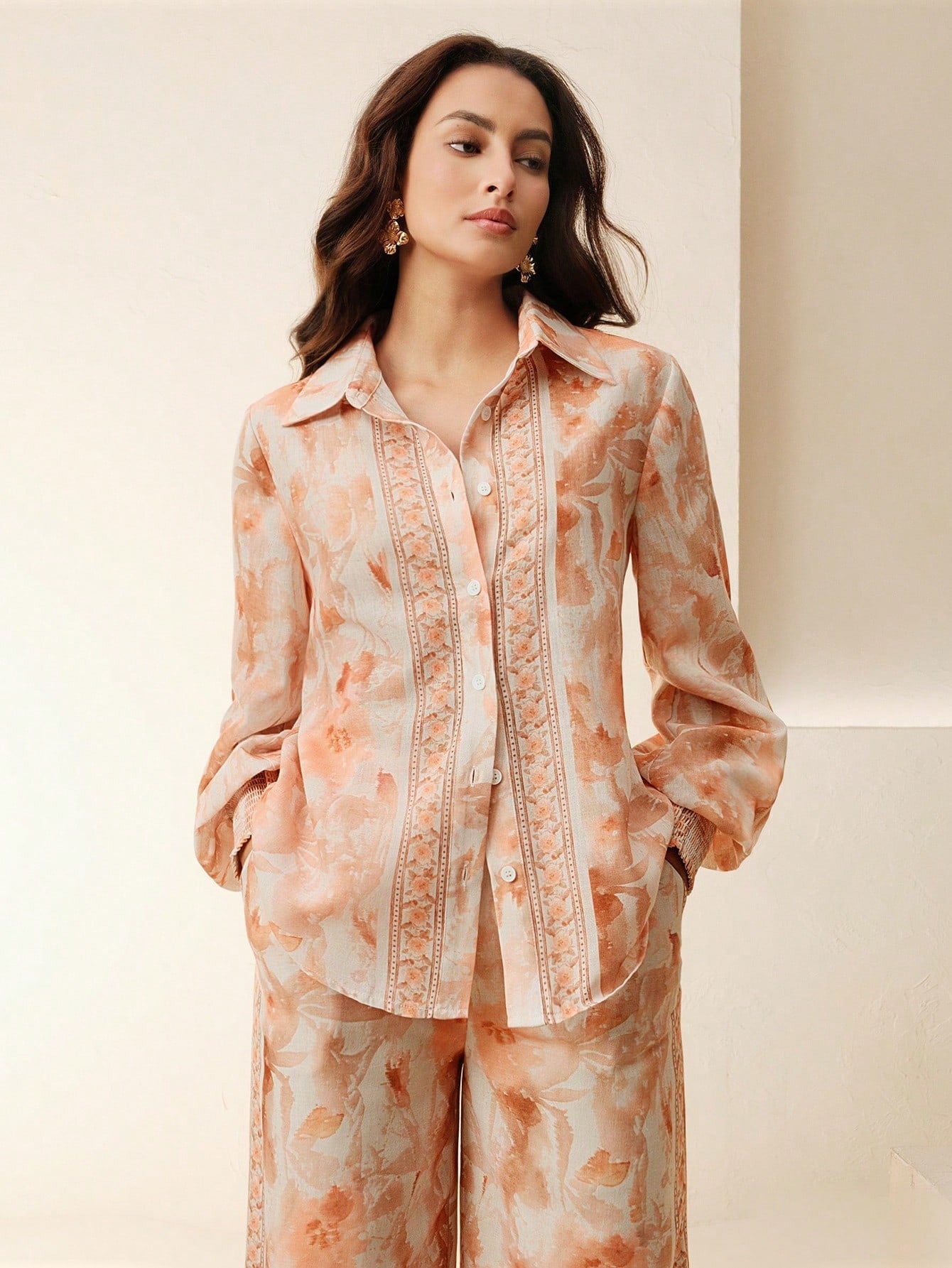 ARENIVA - Clasi Floral 2 Piece Women's Co-Ord Set