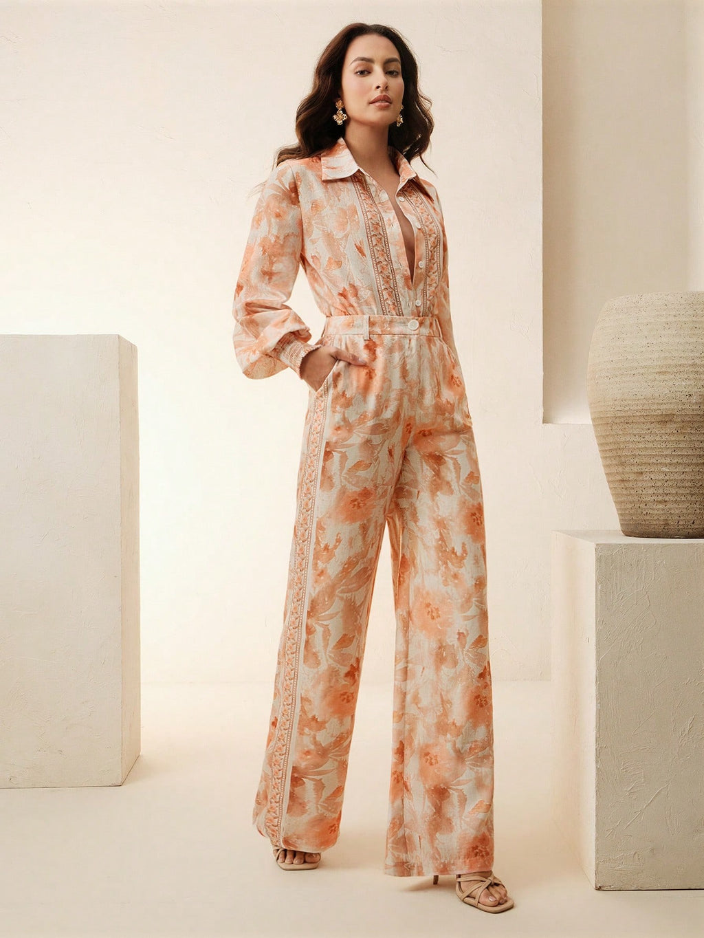 ARENIVA - Clasi Floral 2 Piece Women's Co-Ord Set