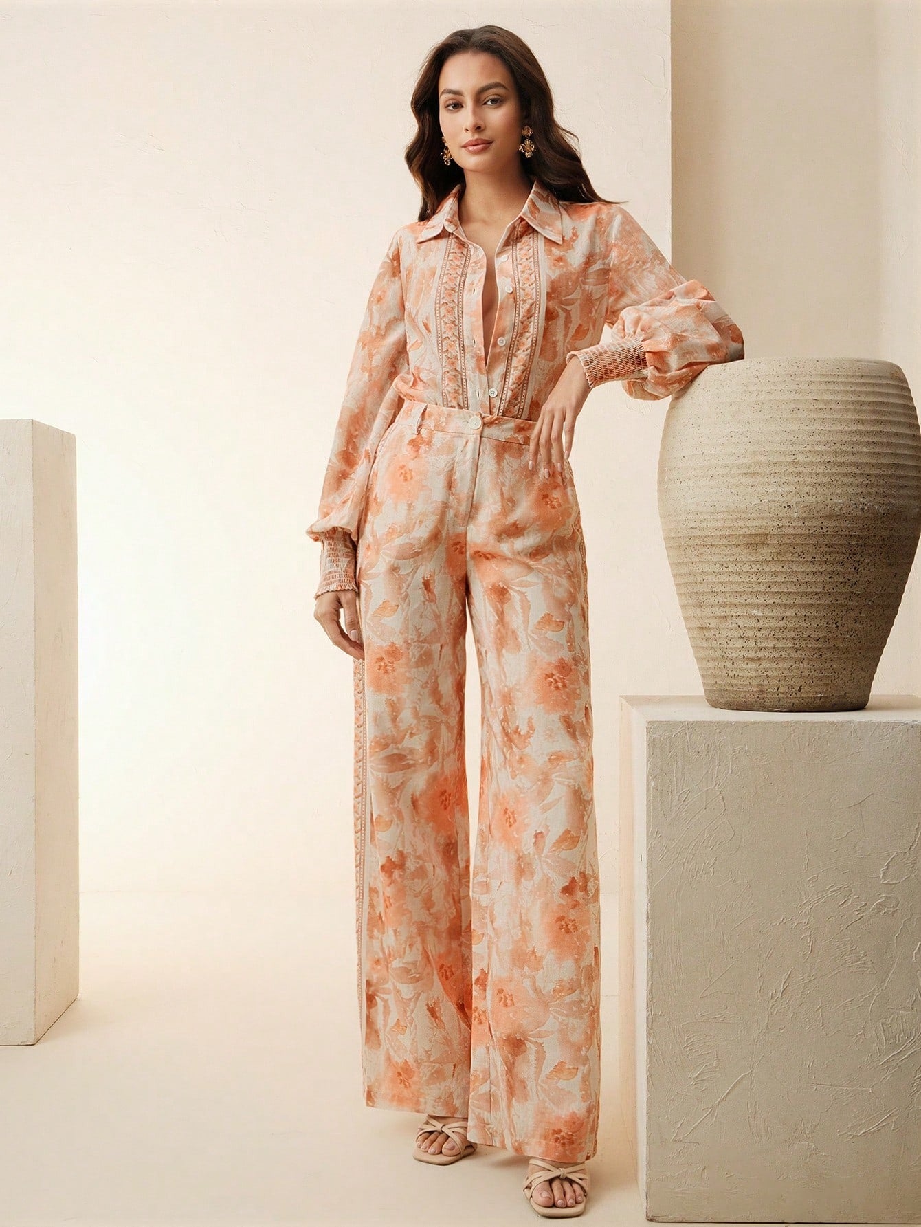 ARENIVA - Clasi Floral 2 Piece Women's Co-Ord Set