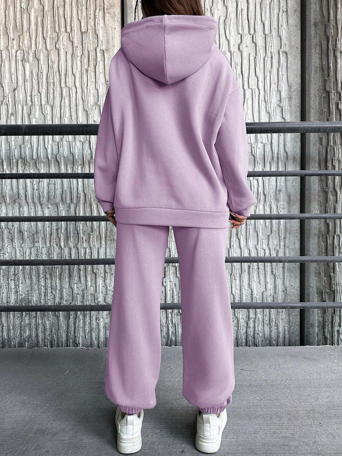 ARENIVA - Lilac Colour Women's Comfortable Co-Ord Set