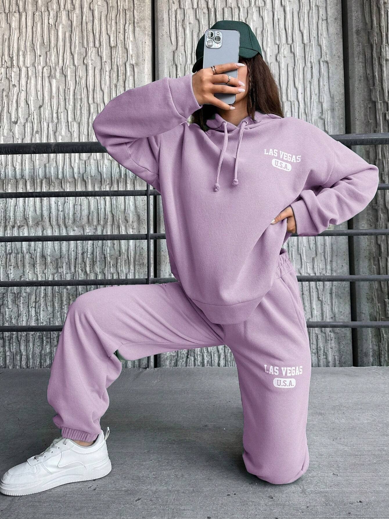 ARENIVA - Lilac Colour Women's Comfortable Co-Ord Set