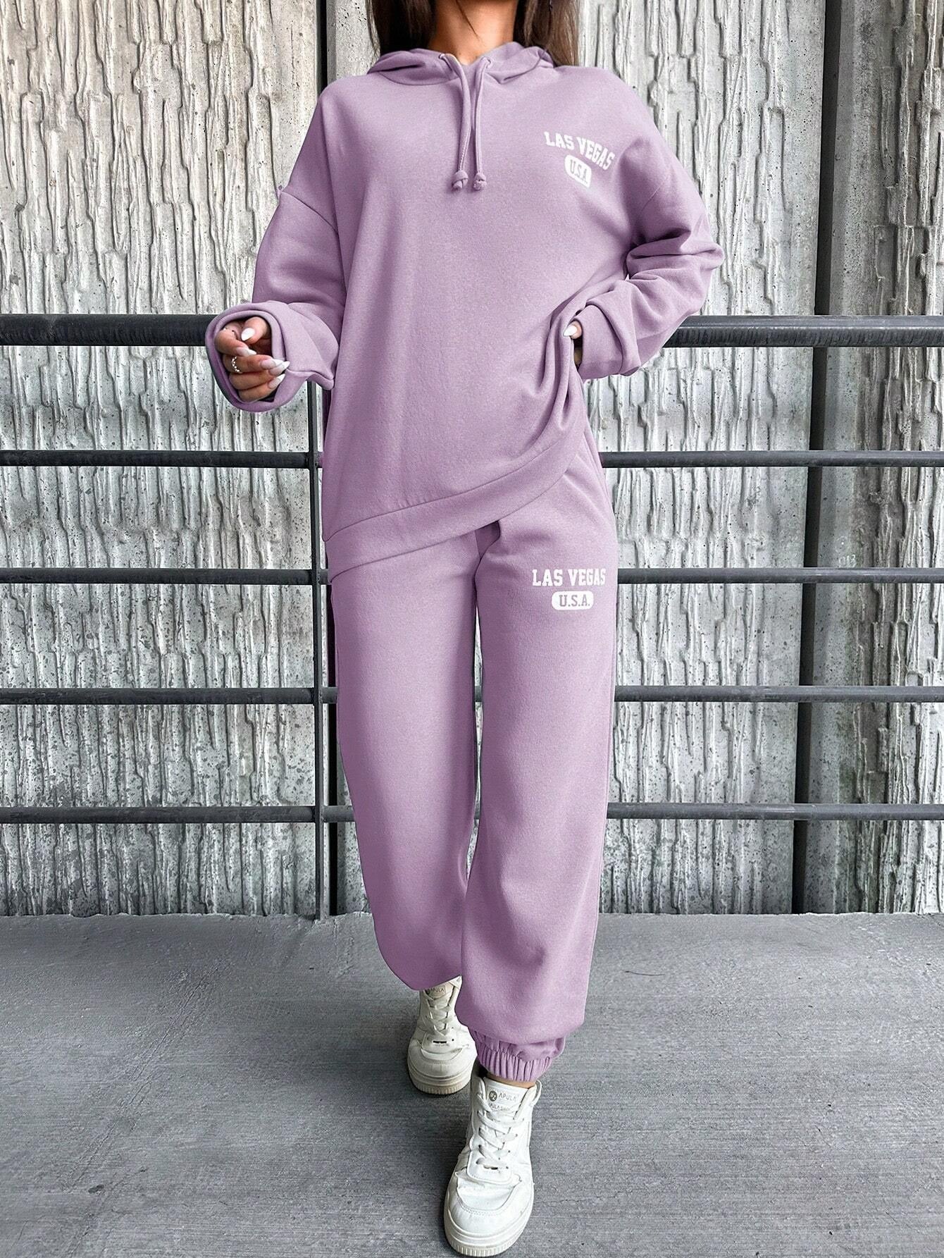 ARENIVA - Lilac Colour Women's Comfortable Co-Ord Set