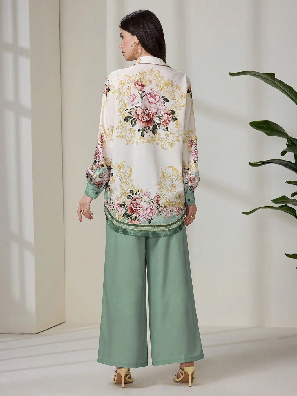 ARENIVA - Classi Floral Printed Women's Co-Ord Set