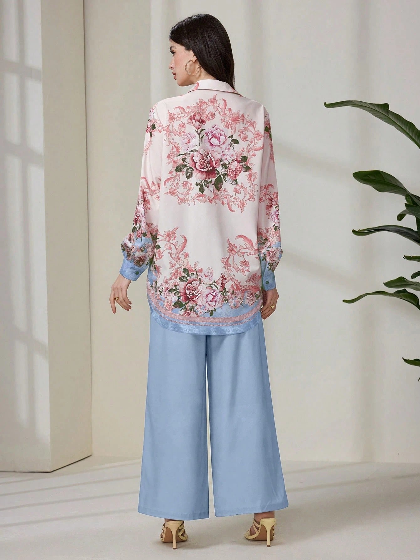 ARENIVA - Classi Floral Printed Women's Co-Ord Set